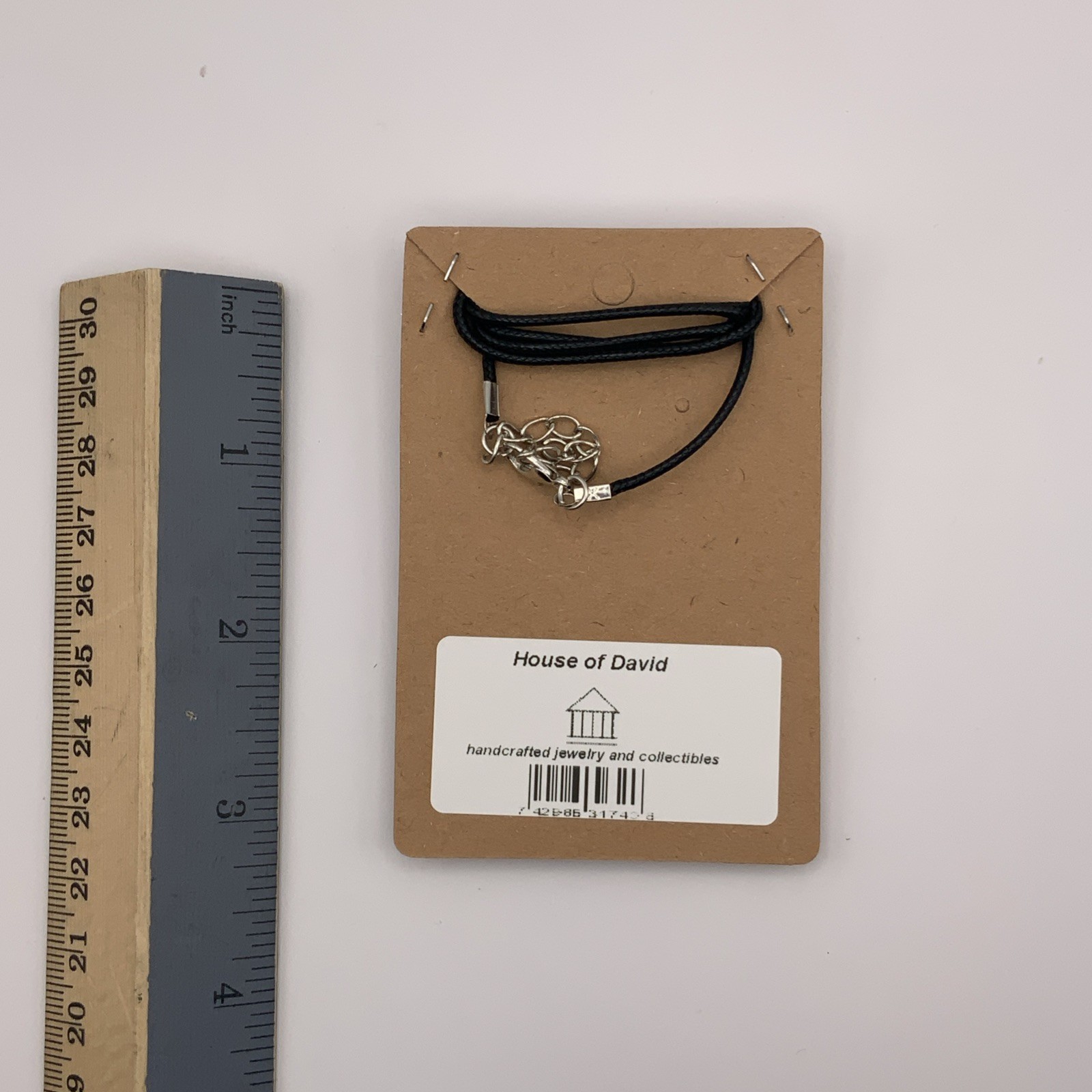 House Of David Handmade Cross Necklace Golden Ember