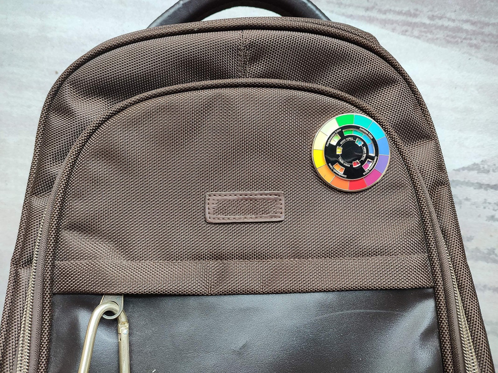 Creative Color Wheel Enamel Pin, the Spinning Wheel Moves Nicelyï¼ŒColor Whee…