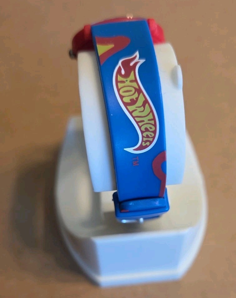 Hot Wheels Watch 1992 In Plastic Case “Youth Time” Hot Kids Brands
