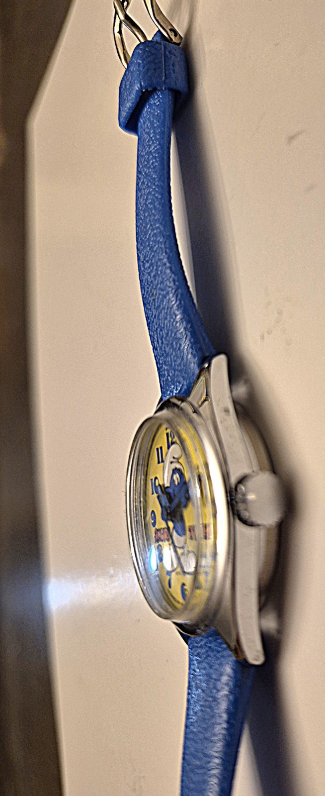 Vintage 1980’s Bradley Seico “Smurf Time” Watch, Needs Battery But Works Great!