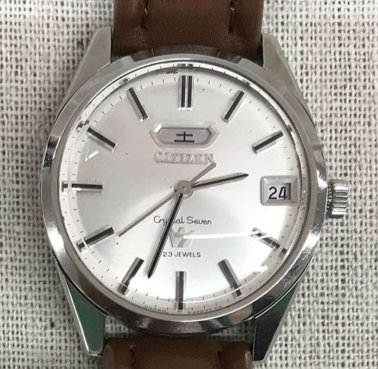 Automatic Wristwatch Model Number 4 520122 T CITIZEN CRYSTAL SEVEN