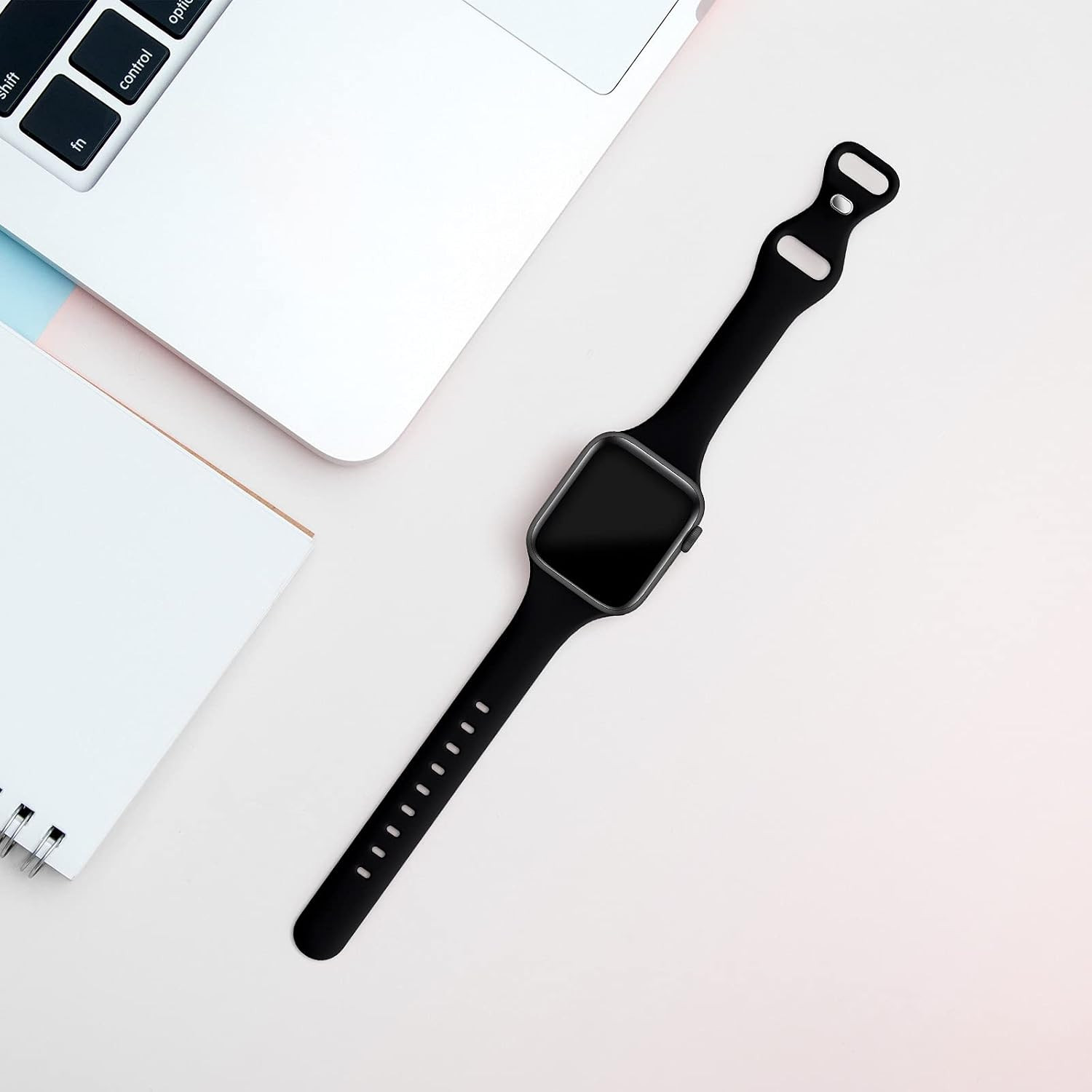 Thin Slim Band Compatible with Apple Watch 38Mm 40Mm 41Mm 42Mm 44Mm 45Mm 46Mm 49