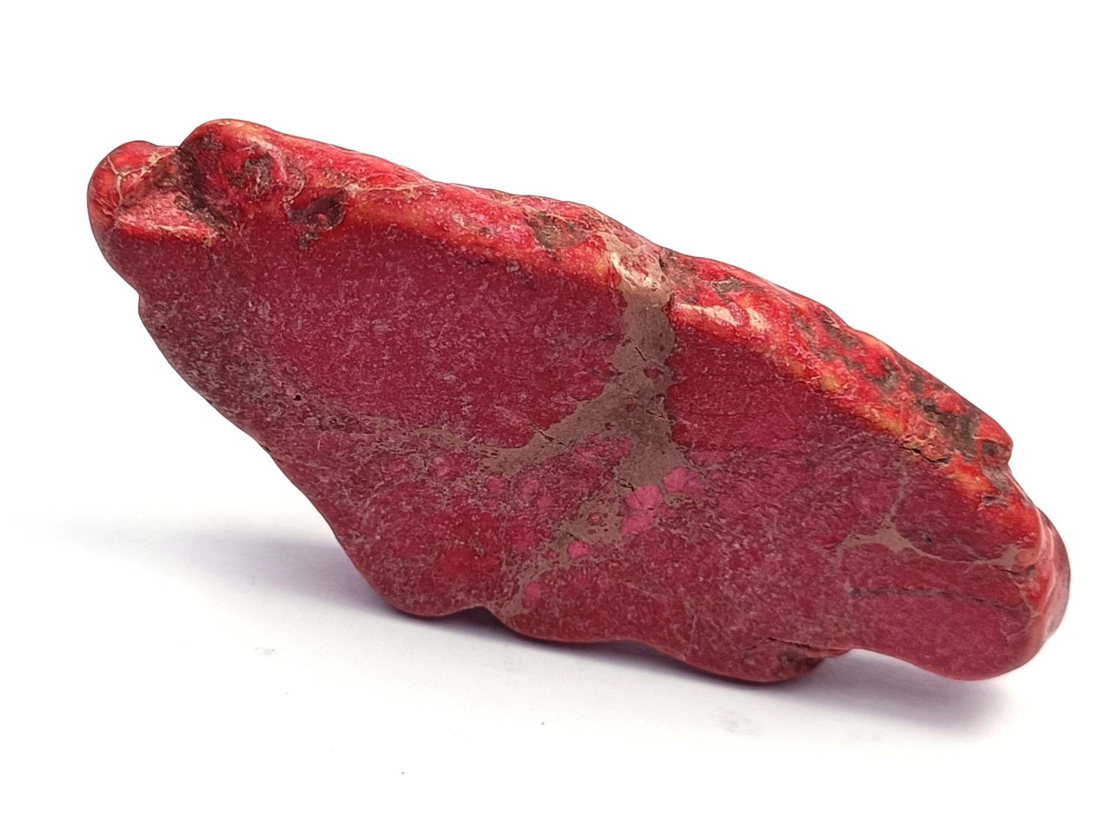 115.00 Ct Natural Red Turquoise Slab Rough Arizona 69x8mm Gems 5ADF