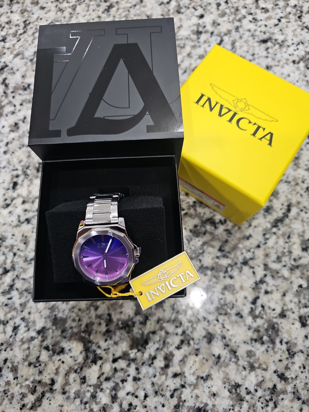 SOLD OUT!! Invicta Men’s Speedway Dominus 42mm Stainless Steel Iridescent Purple