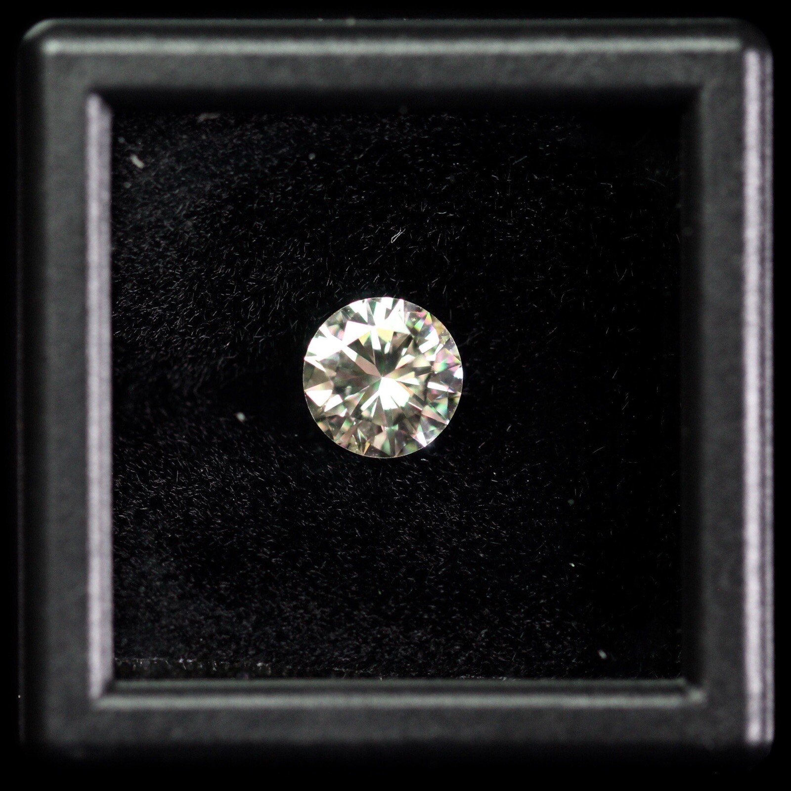 GIA Certified Diamond Round .69 Ct. Q-R Color SI2 Clarity