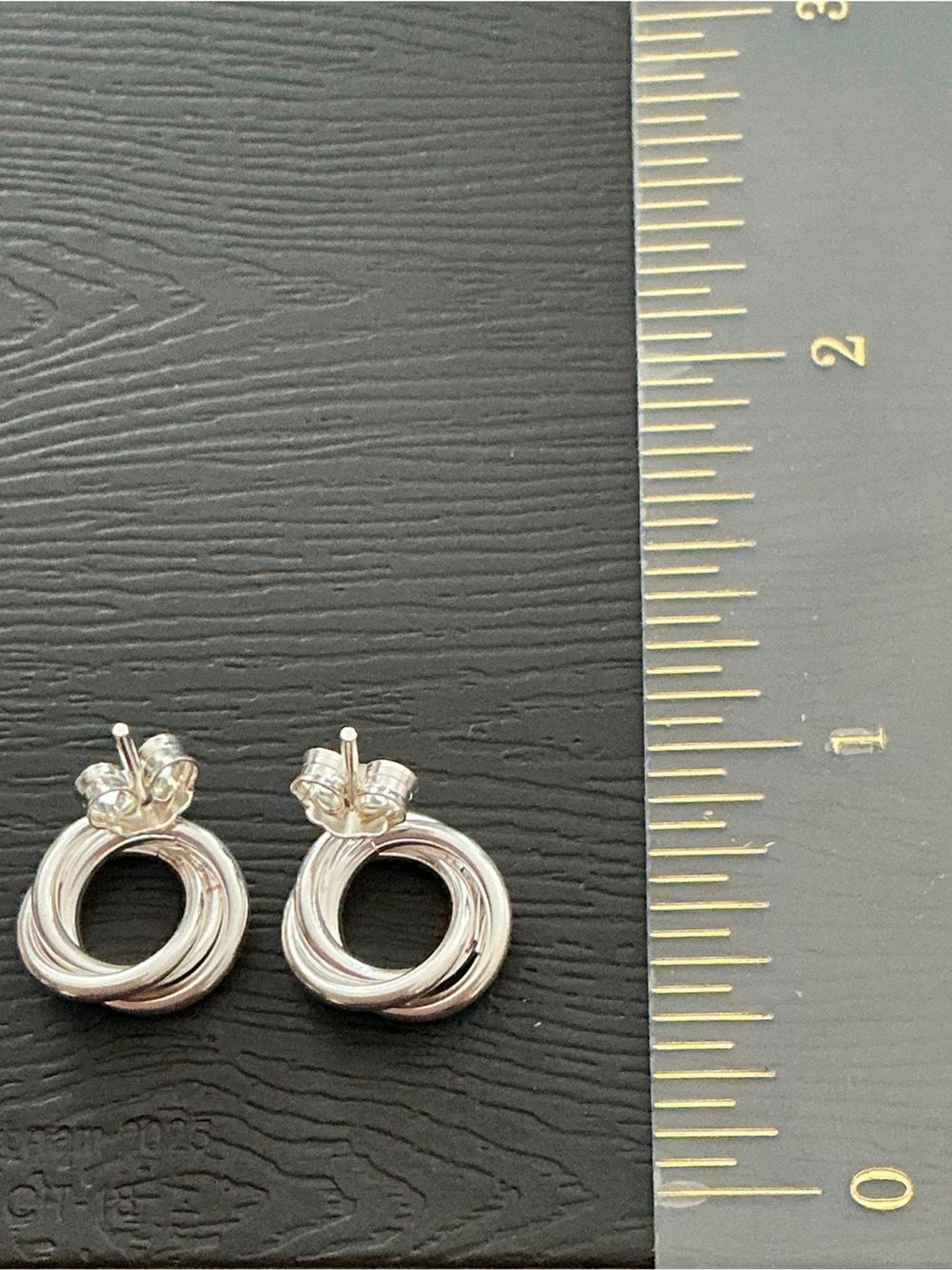 NEW 925 Peruvian Sterling Silver Love Knot Stud Earrings Dainty Jewelry 0.4″