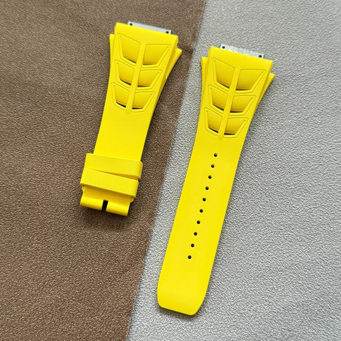 Replacement Rubber Watch Strap For Richard Mille RM030 RM035-02/3 Medium Large