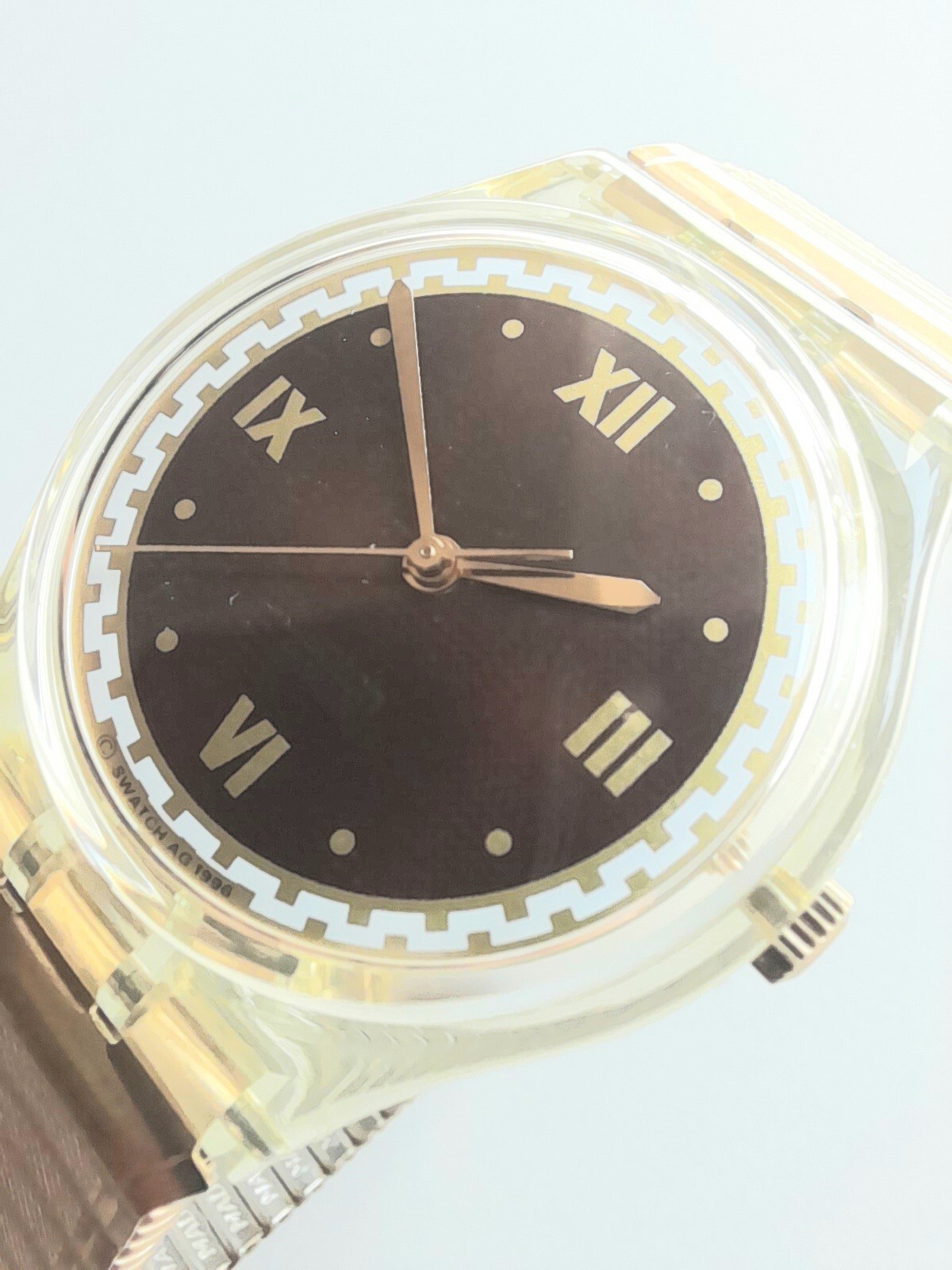 Swatch: Gent “Rêve D’Automne” (Gk257) With Flex Bracelet *New / Top Rarity!*