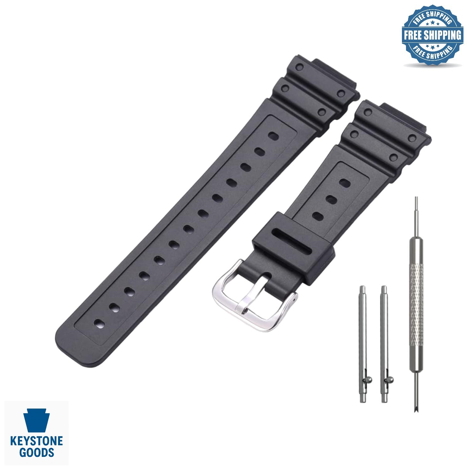 Men’s Resin Replacement Watch Band for Casio G-Shock GA2100/GA2110 Waterproof…