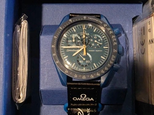 Watch Case 39.7mm Steel Sapphire Glass VK63 Movement 20mm Strap Mens Fit Kit
