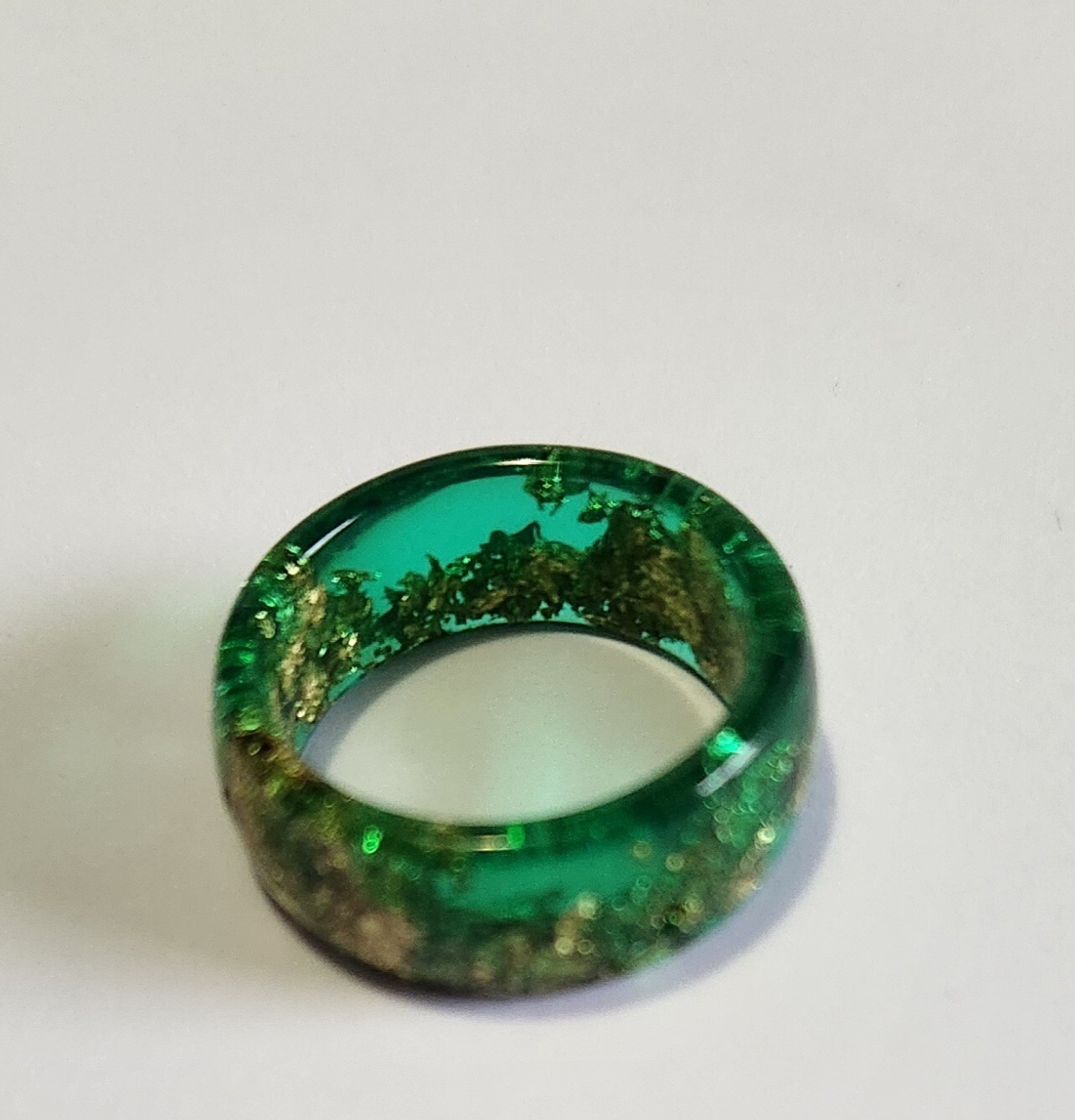 Green Multi Resin Band – Size 6