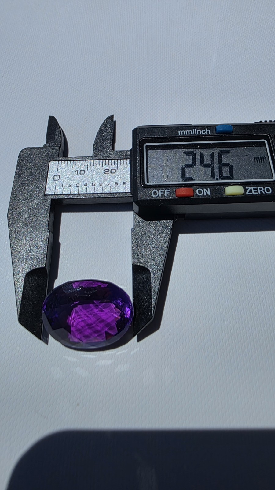 Purple Amethyst Cut Transparent Oval/Round/Rectangular 24.6-17.4mm 6pc