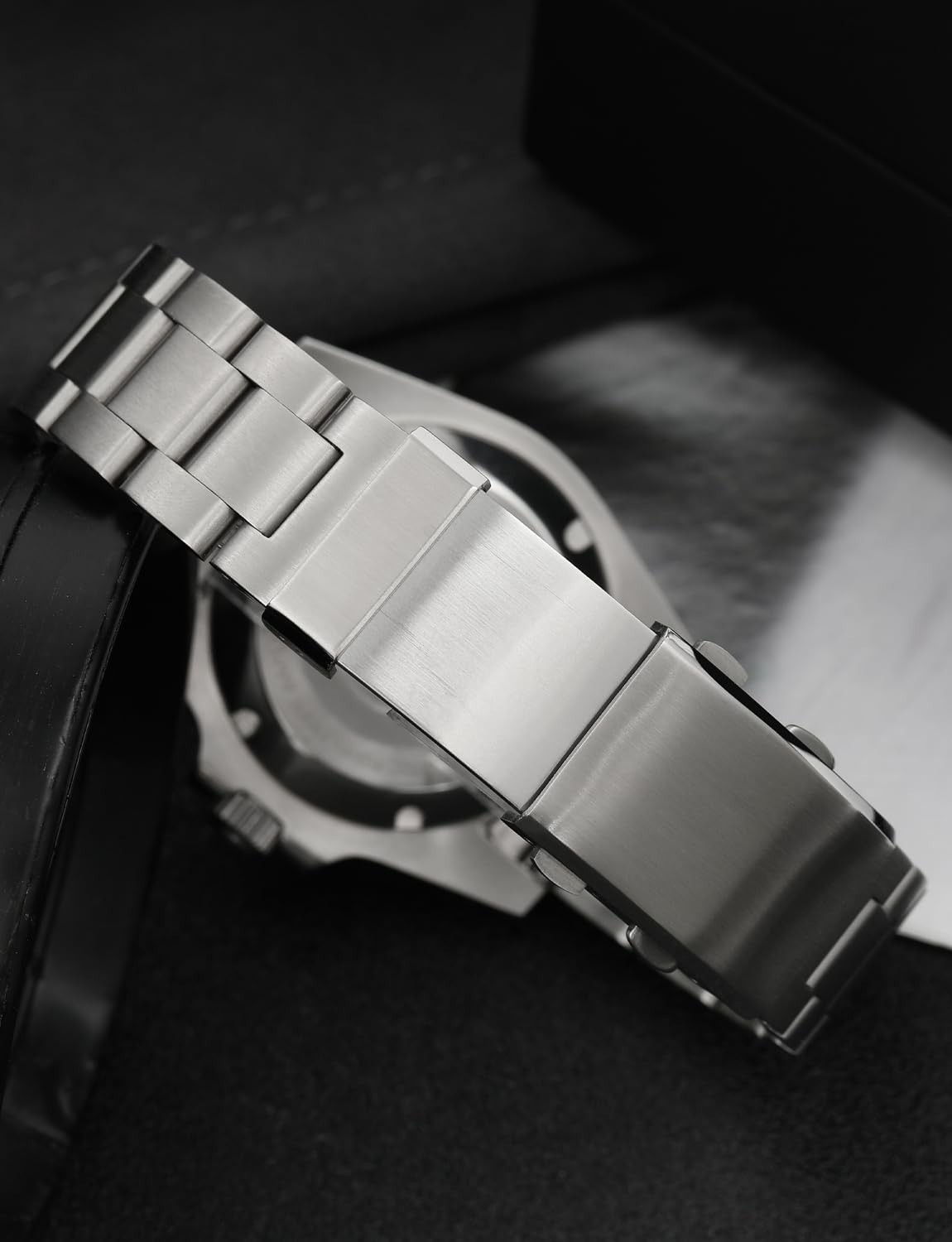Folding Deployment Clasp Replacement for Stainless Steel Watchband – 16mm to 22m