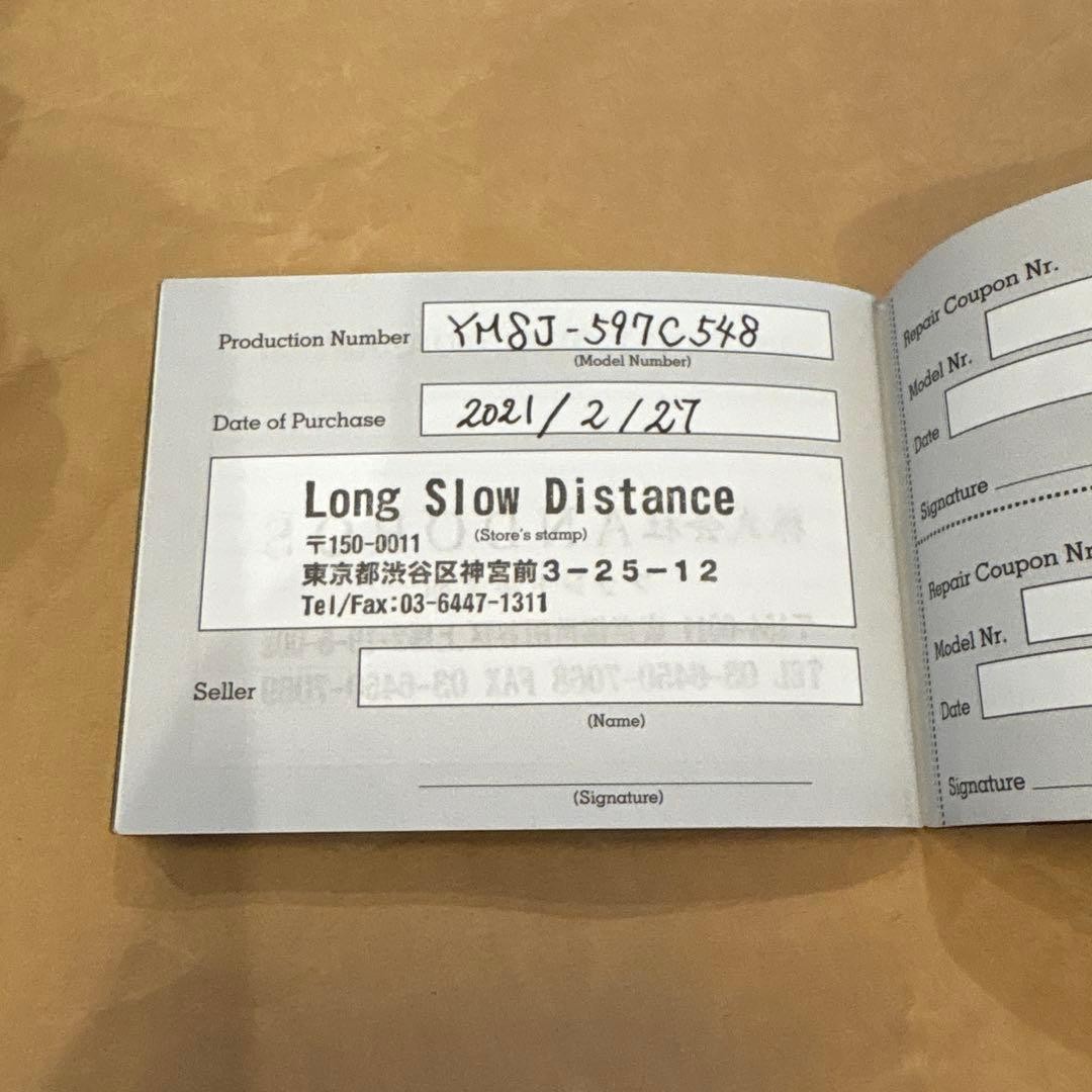 Vostok Europe YM8J597C548 Quartz Wristwatch Warranty Card