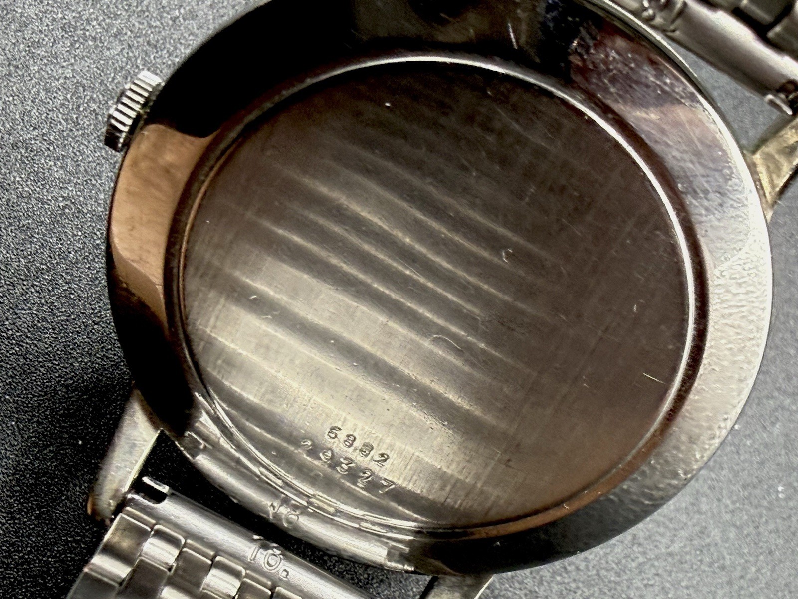 1950s Girard Perregaux Antimagnetic 17J Blue Dial BOR Bracelet Swiss