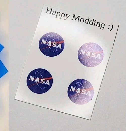 Casio AE-1200 Nasa Decals + 4 Color Filters Combo Mod Kit