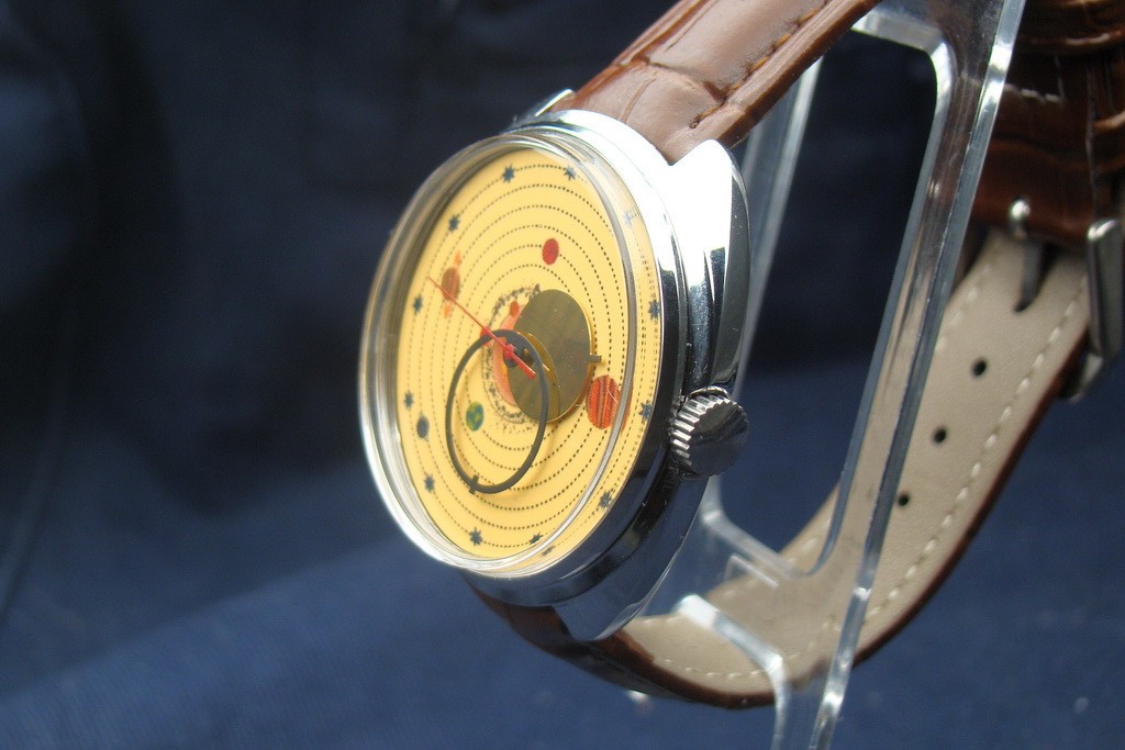 watch RAKETA solar system SPACE PLANET COPERNICUS COPERNIC RUSSIAN SOVIET ussr 3