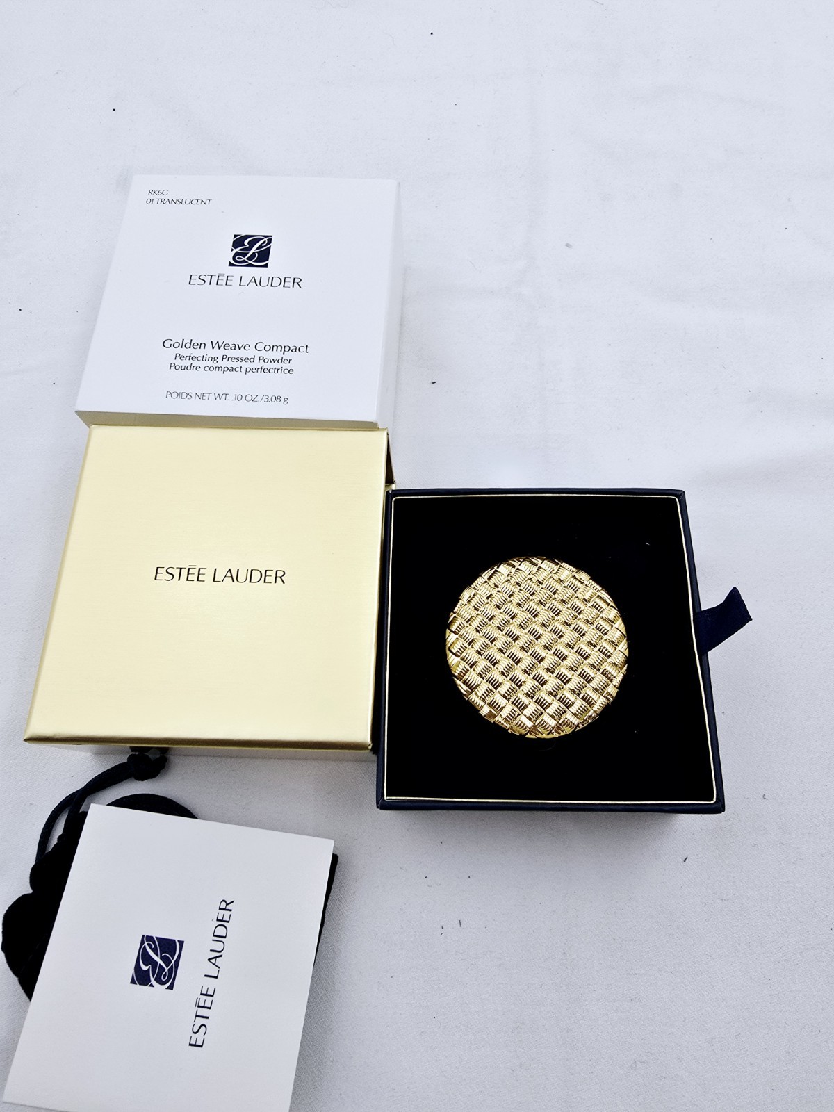 Estee Lauder Golden Weave Compact Rare