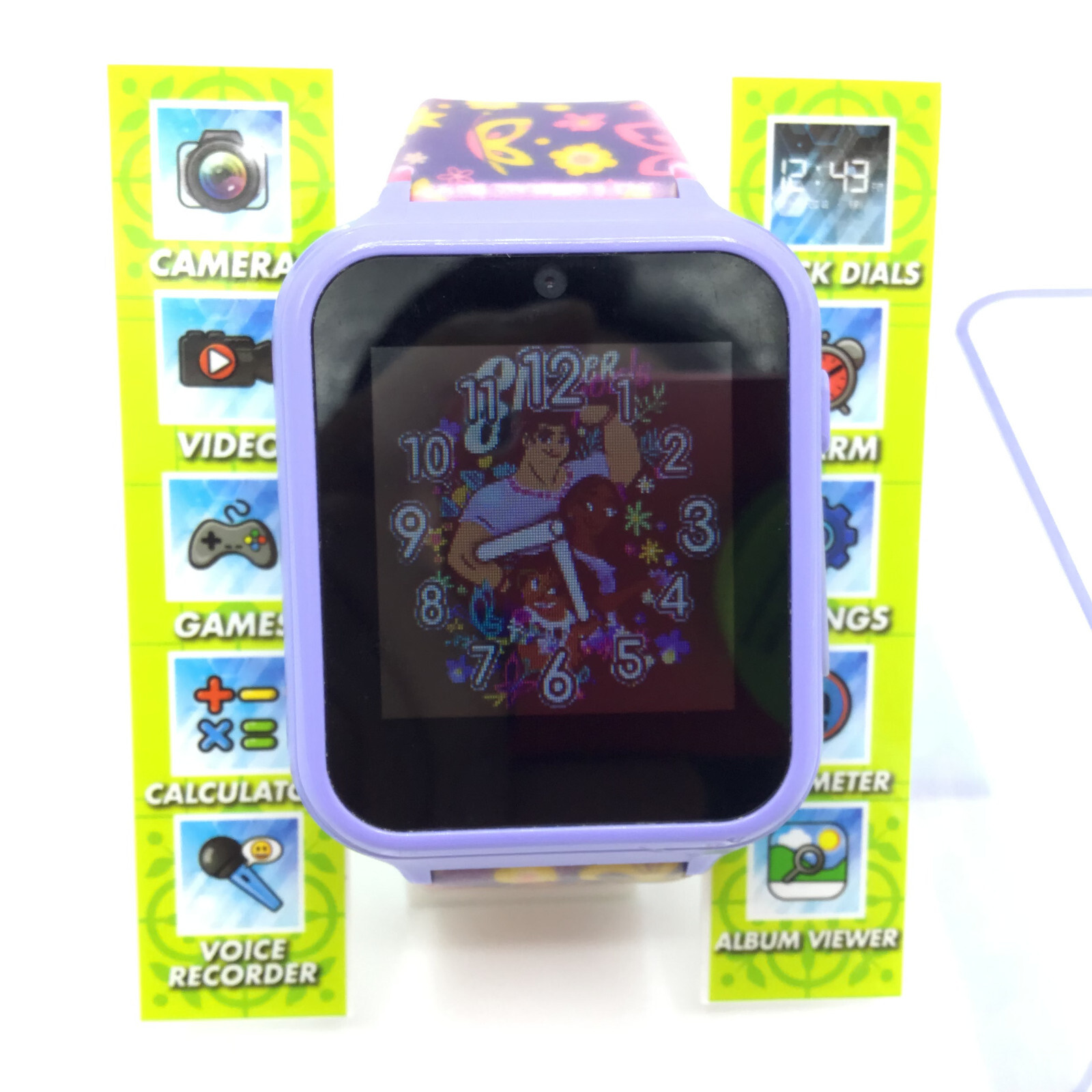 Disney Encanto Touch Screen Interactive Watch with Camera , Games, Video – EUC