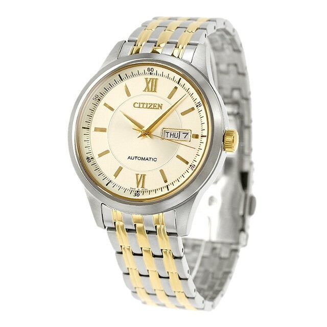 Citizen Collection Mechanical Classic Automatic Watch CITIZEN NY4057 63P Gold Si