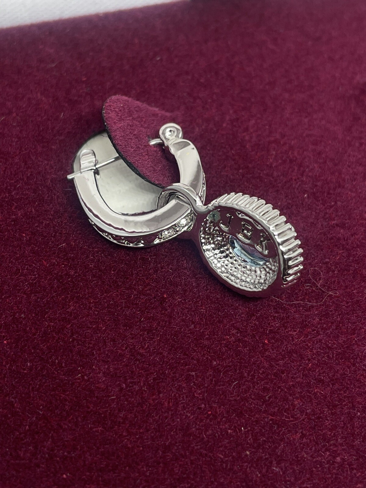 VTG JBK Jacqueline Bouvier Kennedy Reproduction Convertible Earrings w/Box & COA