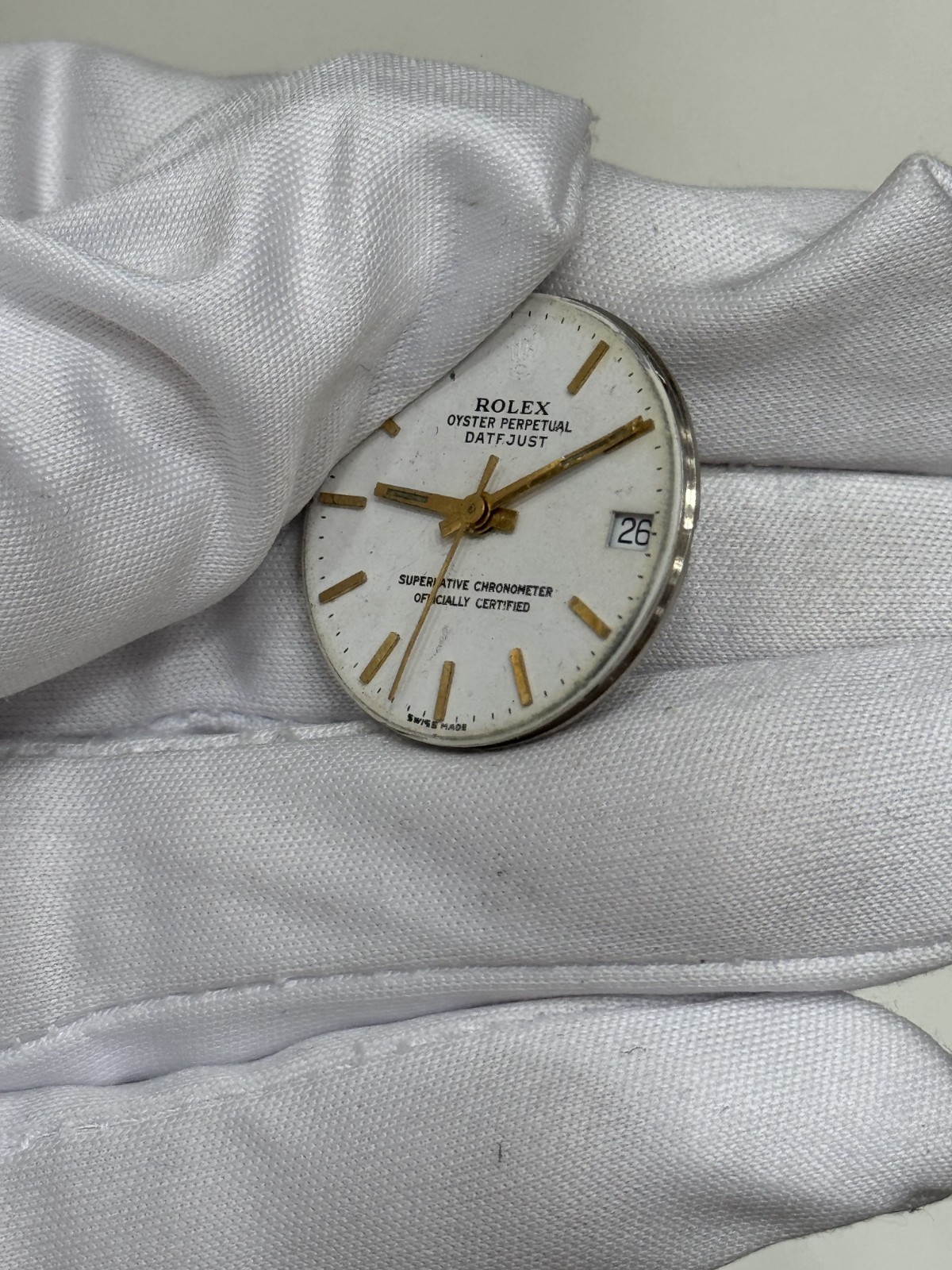 Eta 2671 Movement & Dial Automatic Swiss Made Running