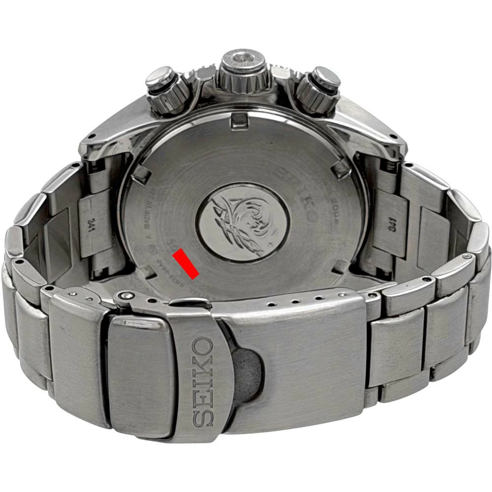 SEIKO WATCH SAEK013 BRIGHTZ ANANTA AUTOMATIC CHRONOGRAPH DATE BLACK DIAL MEN’S