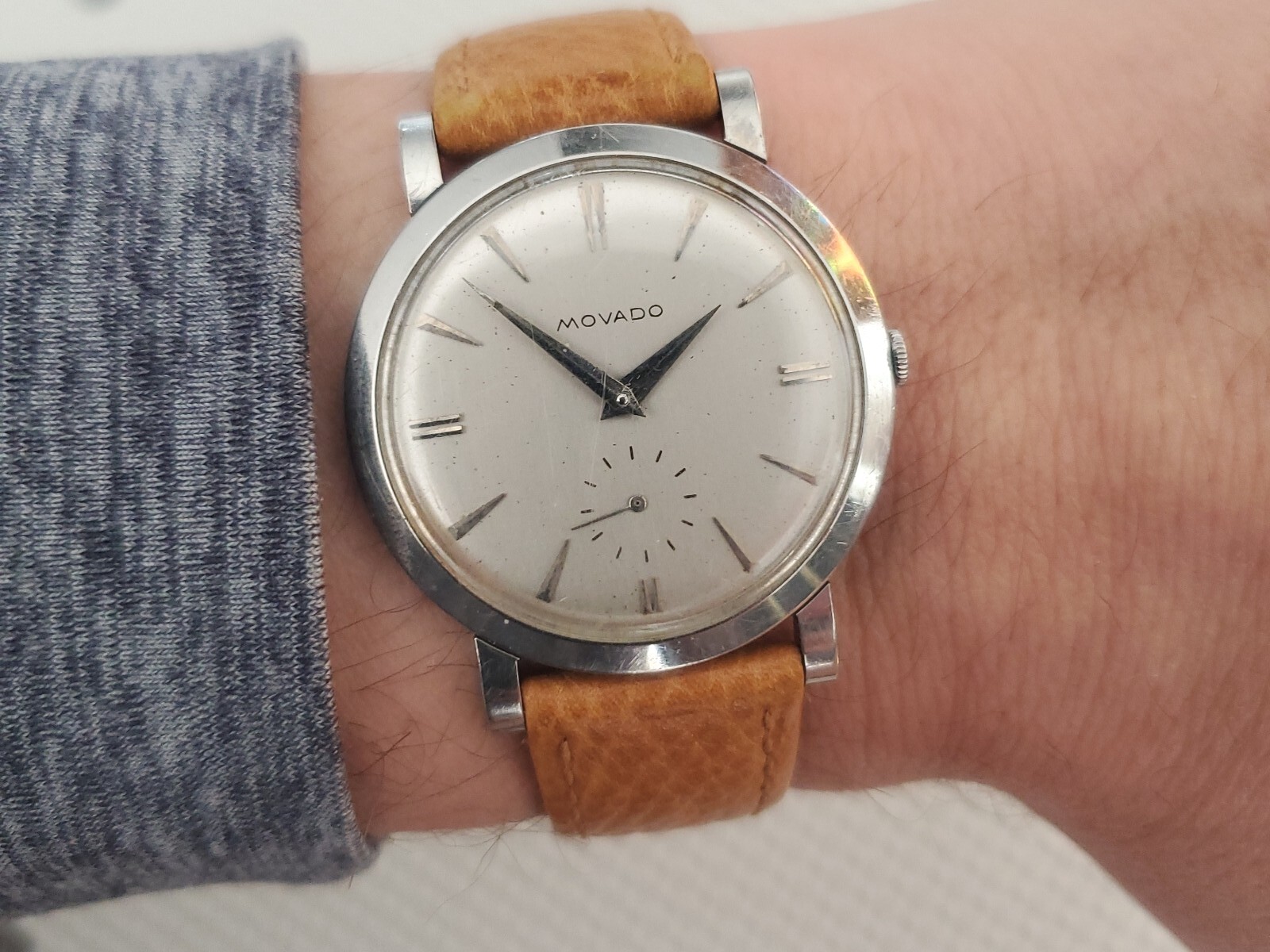 Vintage Movado Jumbo Calatrava Ultra Thin – VERY RARE