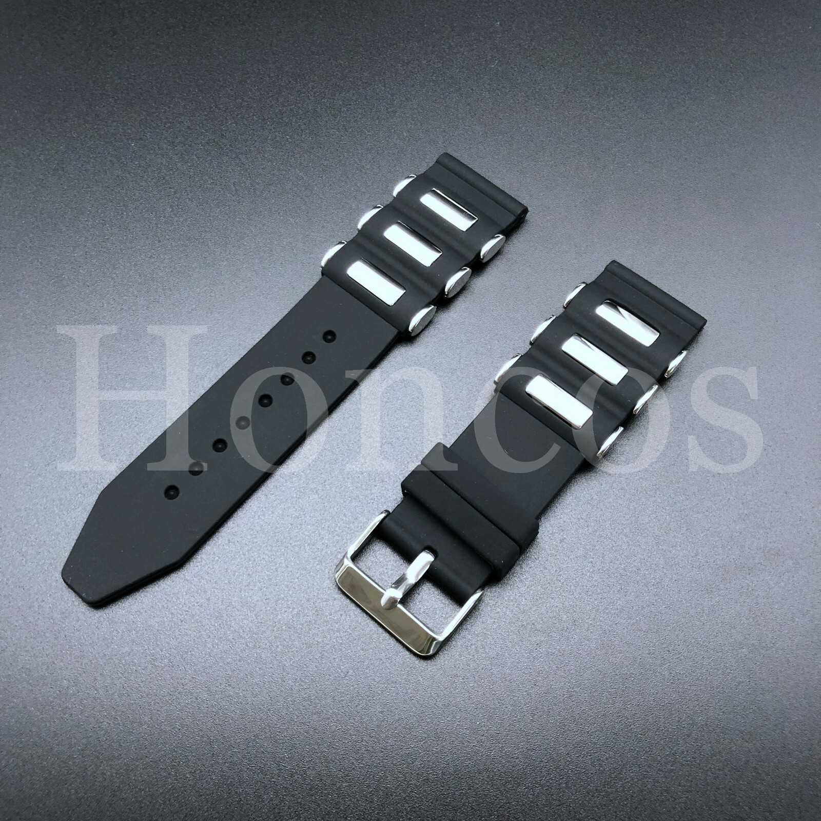 26MM RUBBER BAND STRAP FITS FOR INVICTA 1435 1436 1545 1798 1932 6611 SEA SPIDER