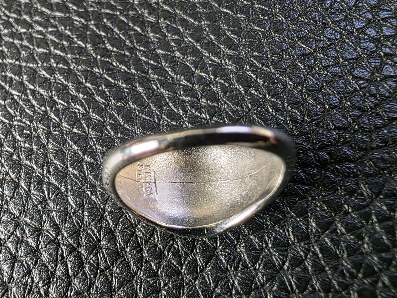 Vintage St. B High School Class Ring, Kinney Sterling Silver- Size 5.25