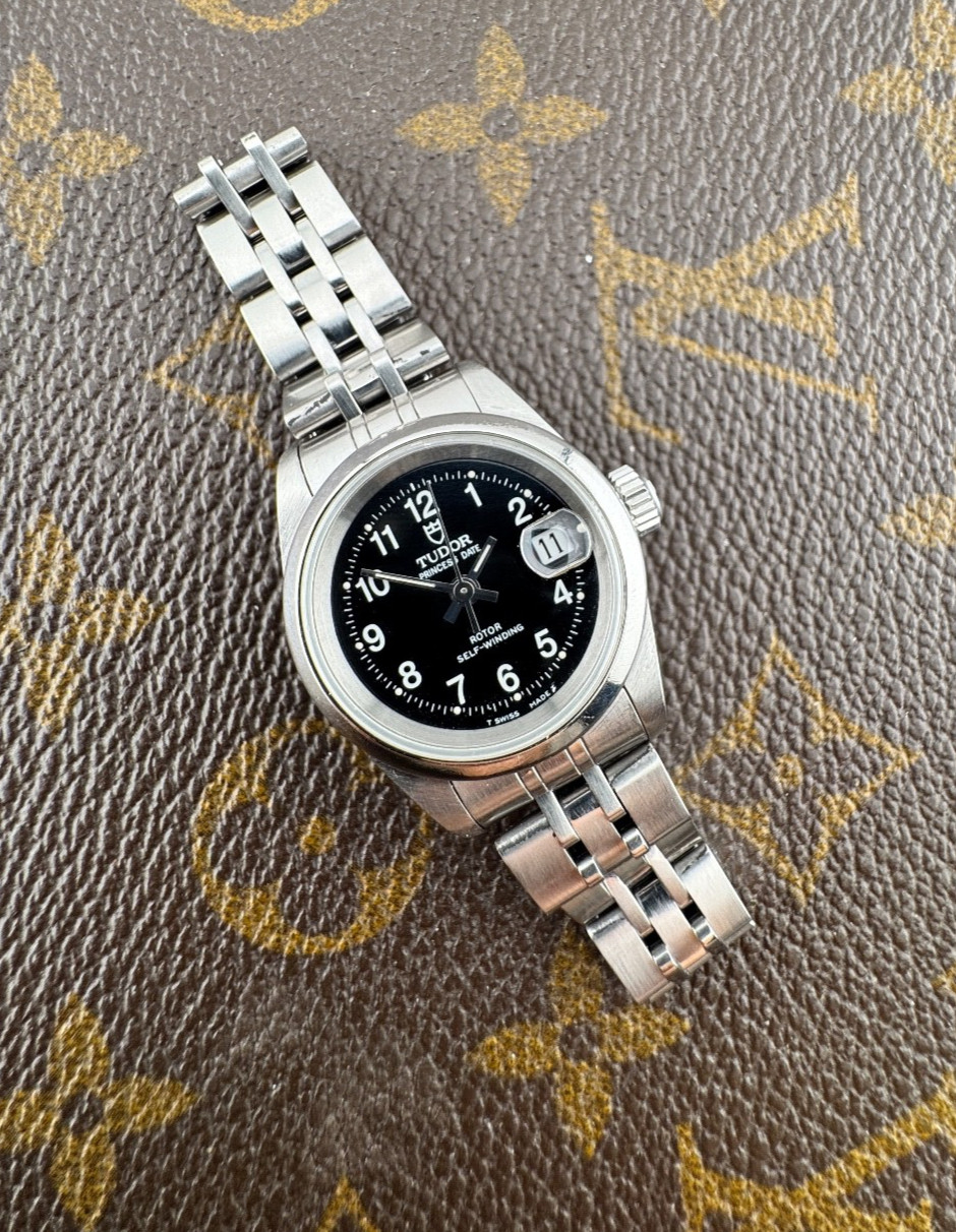 Tudor Prince Date Princess Date Automatic Black Dial Swiss Made