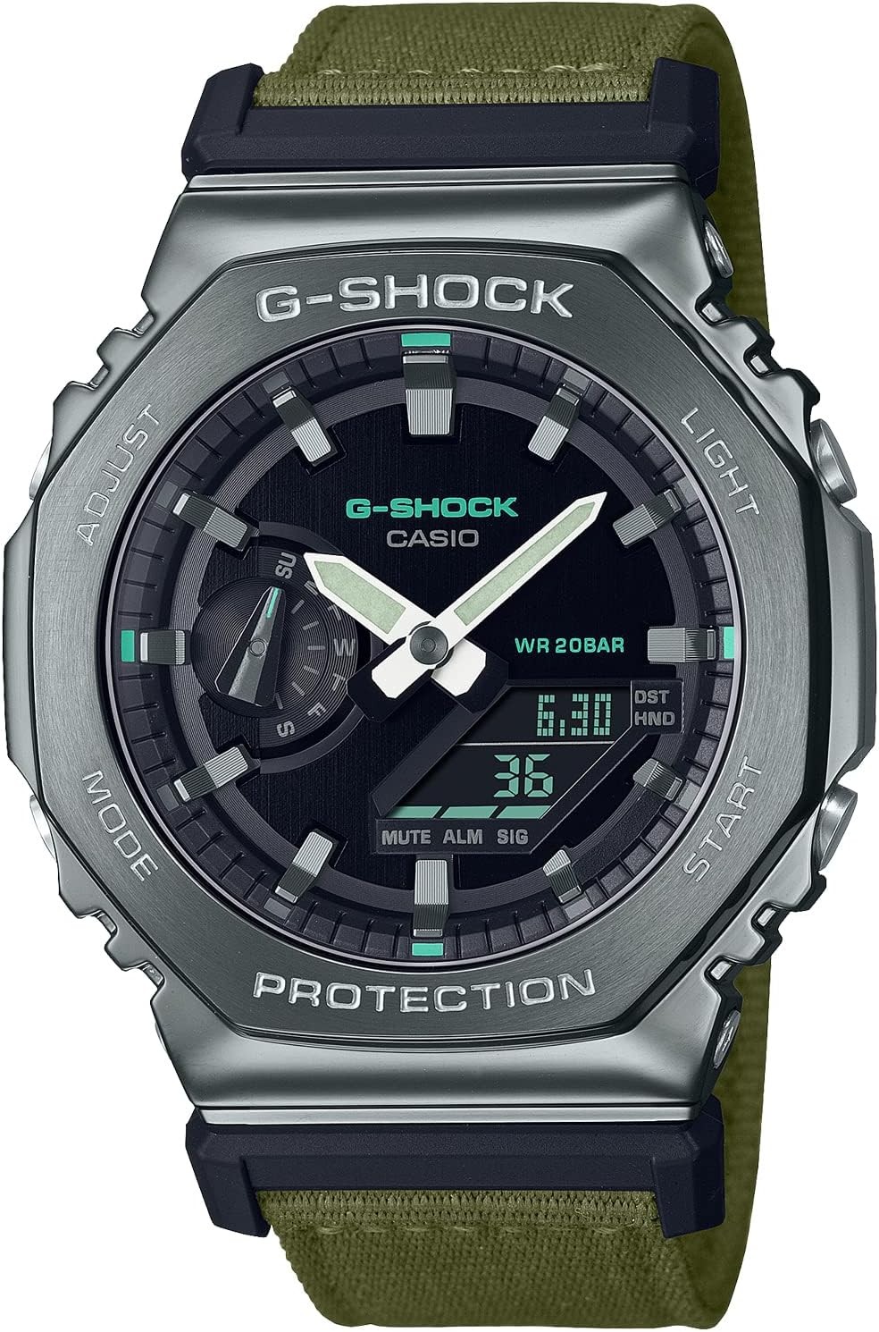 Casio Watch G-Shock Metal Covered GM-2100CB-3AJF Men’s Green