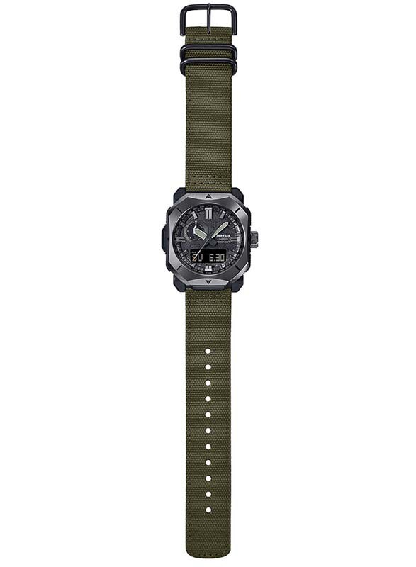 CASIO PRO TREK PRW-6900YB-3JF CORDURA Band Radio Solar Analog Digital Men Watch