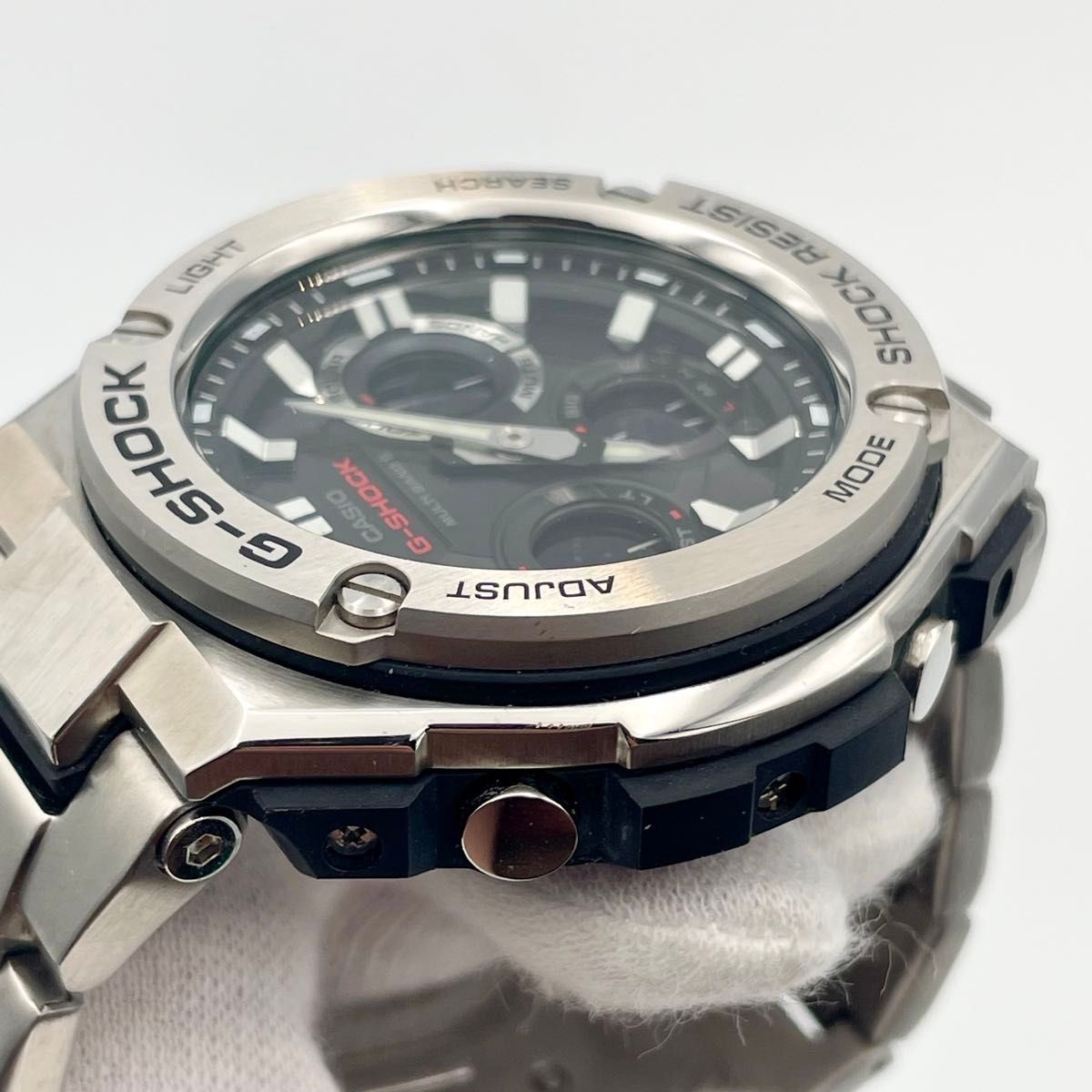 Condition CASIO G SHOCK GST W110D 1AJF Radio Solar Working Watch