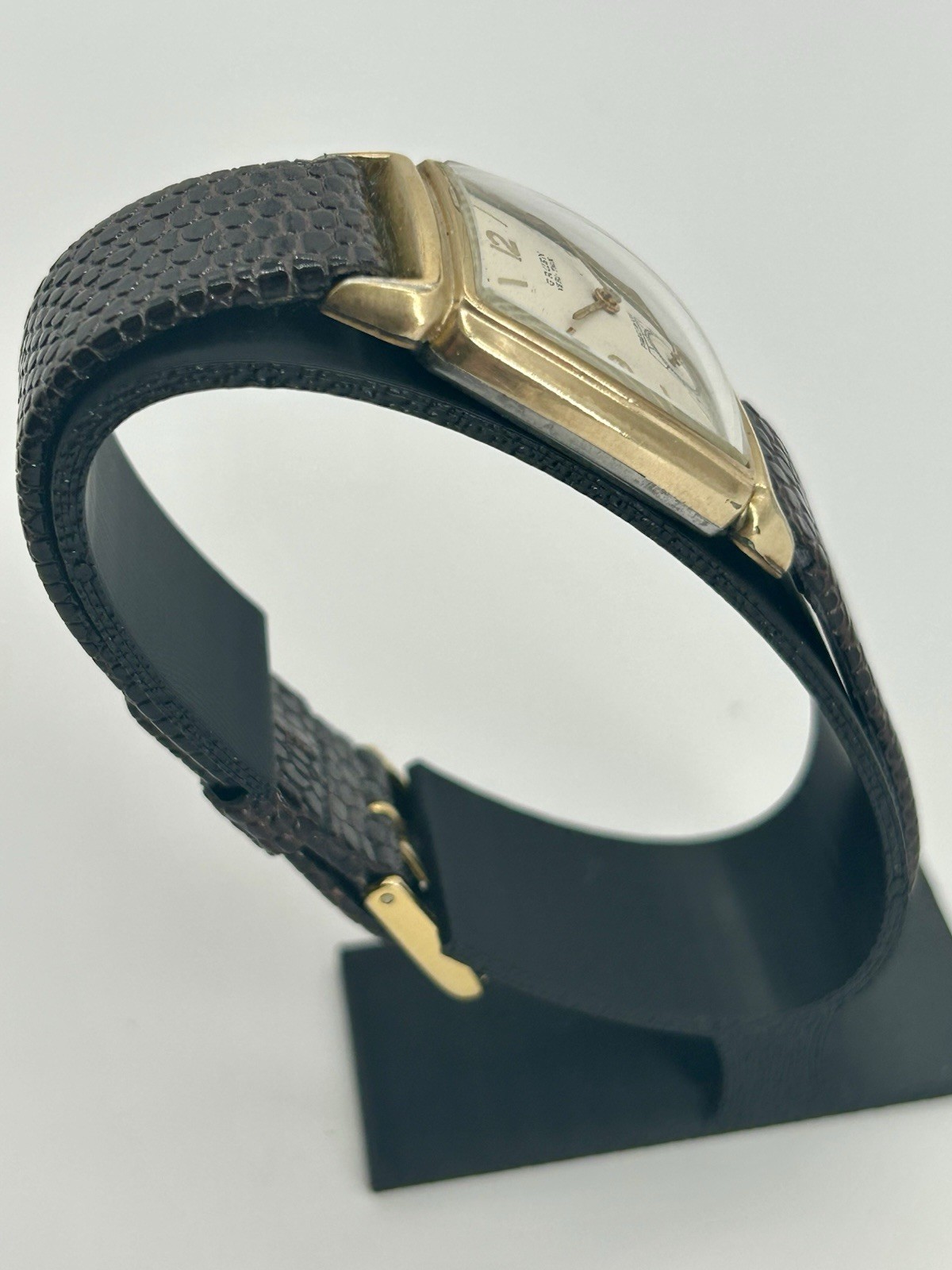 Vintage 1941 Gruen Veri-Thin Precision 17J Gold Filled Manual Wind Watch Running