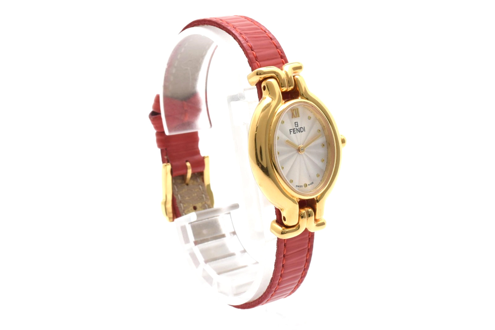Fendi 640L Chameleon Change Belts 6 Colors Quartz Womens Watch NEAR MINT w/ Box