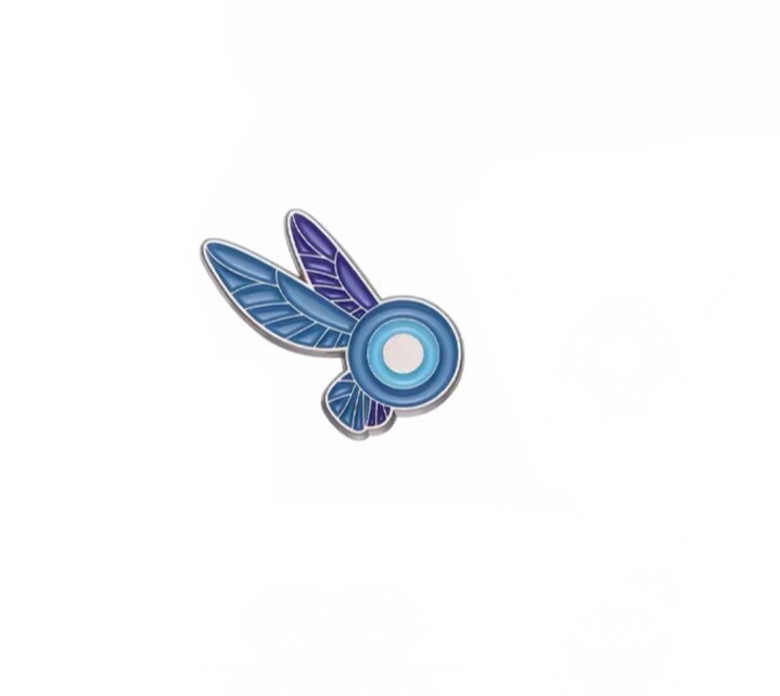 Zelda Style Pin Set 6pk Rubber Back Brooch Zelda Master Sword Pin Majoras Mask