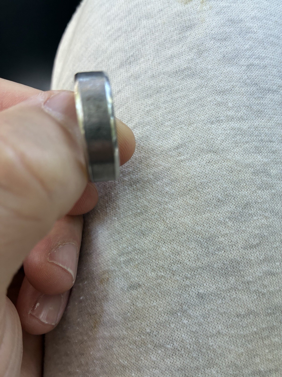 Lashbrook Men’s Ring Meteorite And Cobalt Chrome Size 11 Free Shipping
