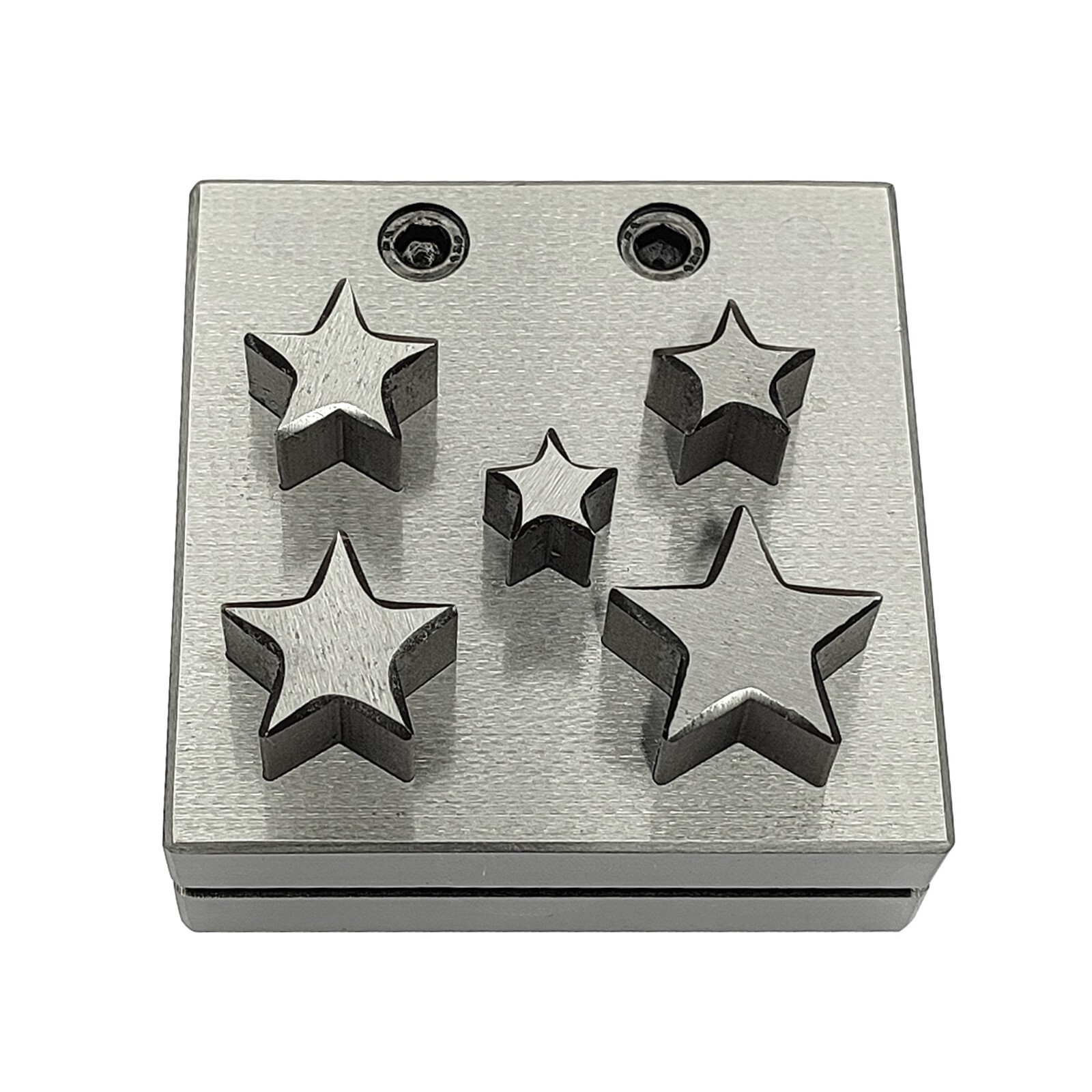 Star Shape Disc Cutter with Set of 5 Punches Size 12mm-25mm