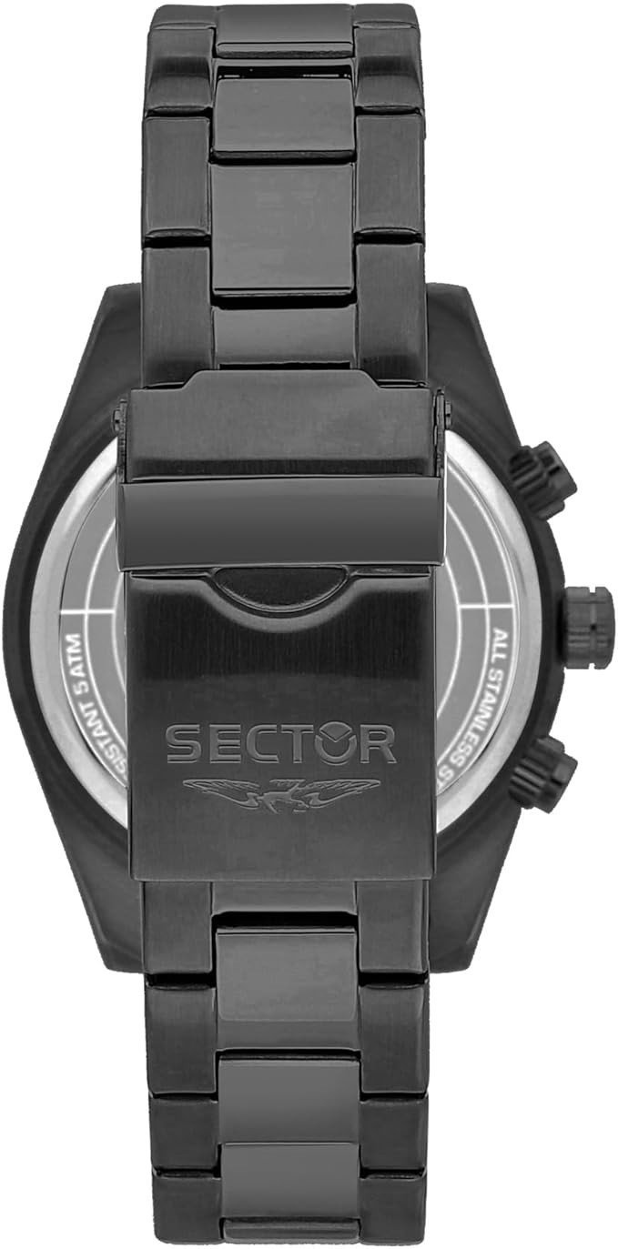 Sector 240 watch ref. R3273676005 Chrono Quartz Steel New