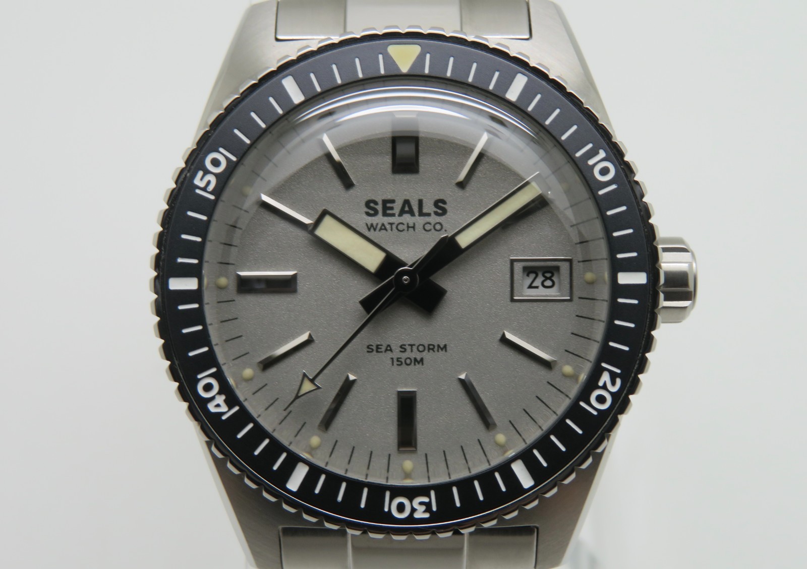 Seals Sea Storm Skin Diver Men’s 39mm Stainless Steel Automatic Wristwatch