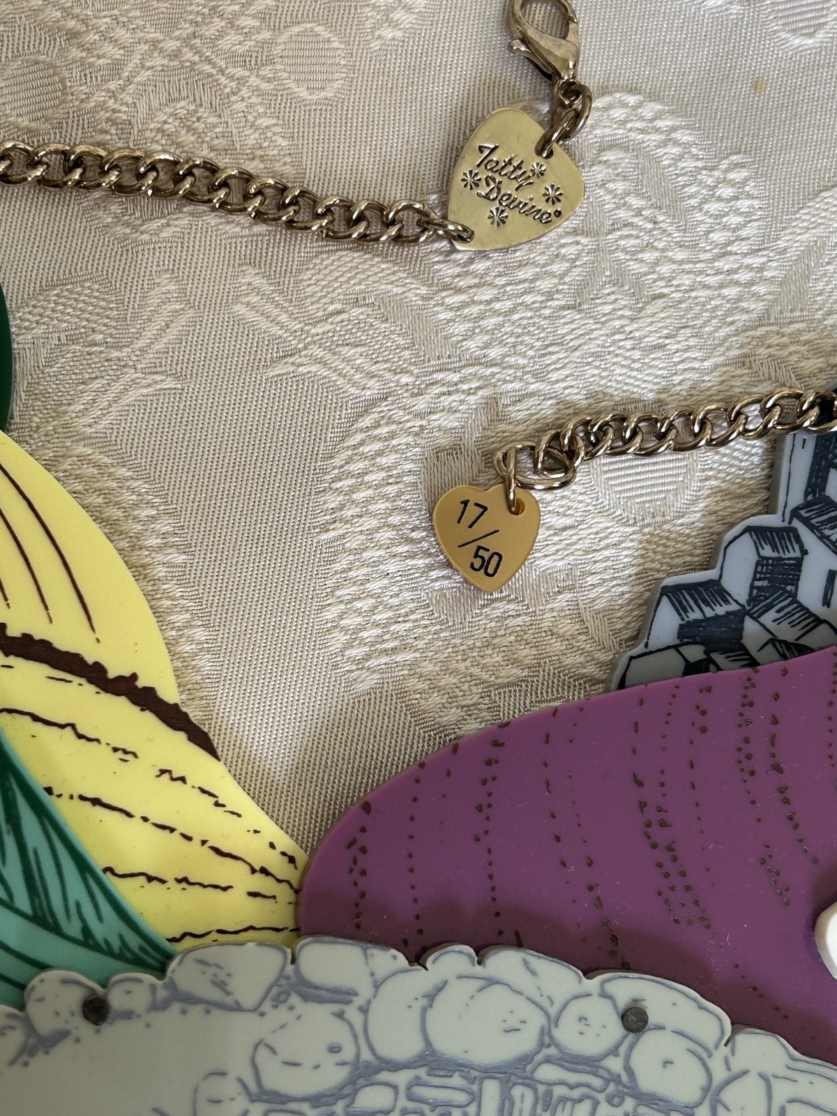 Tatty Devine Scenery Statement Necklace Limited Edition 17/50