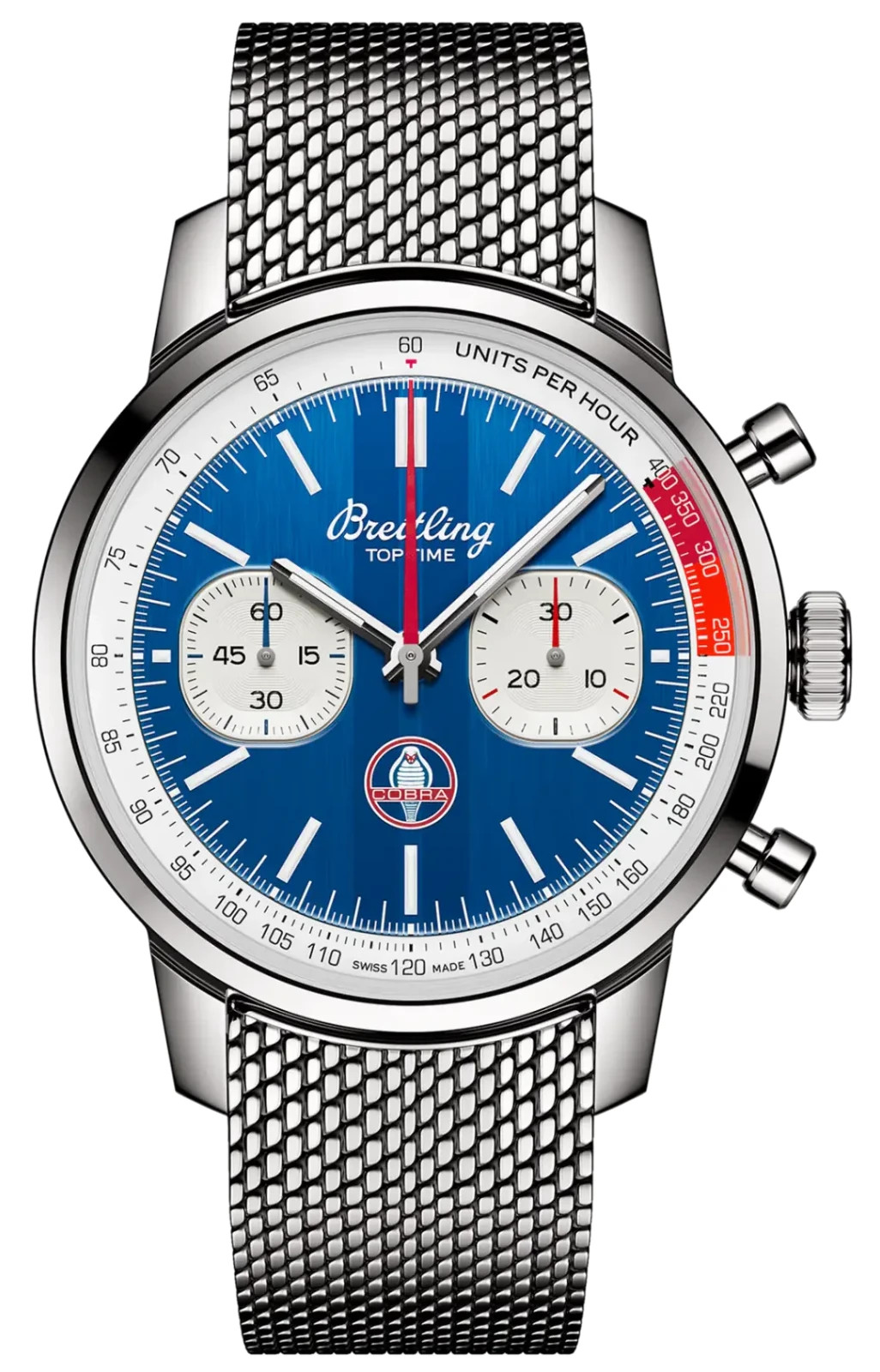 Breitling Top Time B01 Shelby Cobra Blue Dial 41mm Men’s Watch AB01763A1C1A1