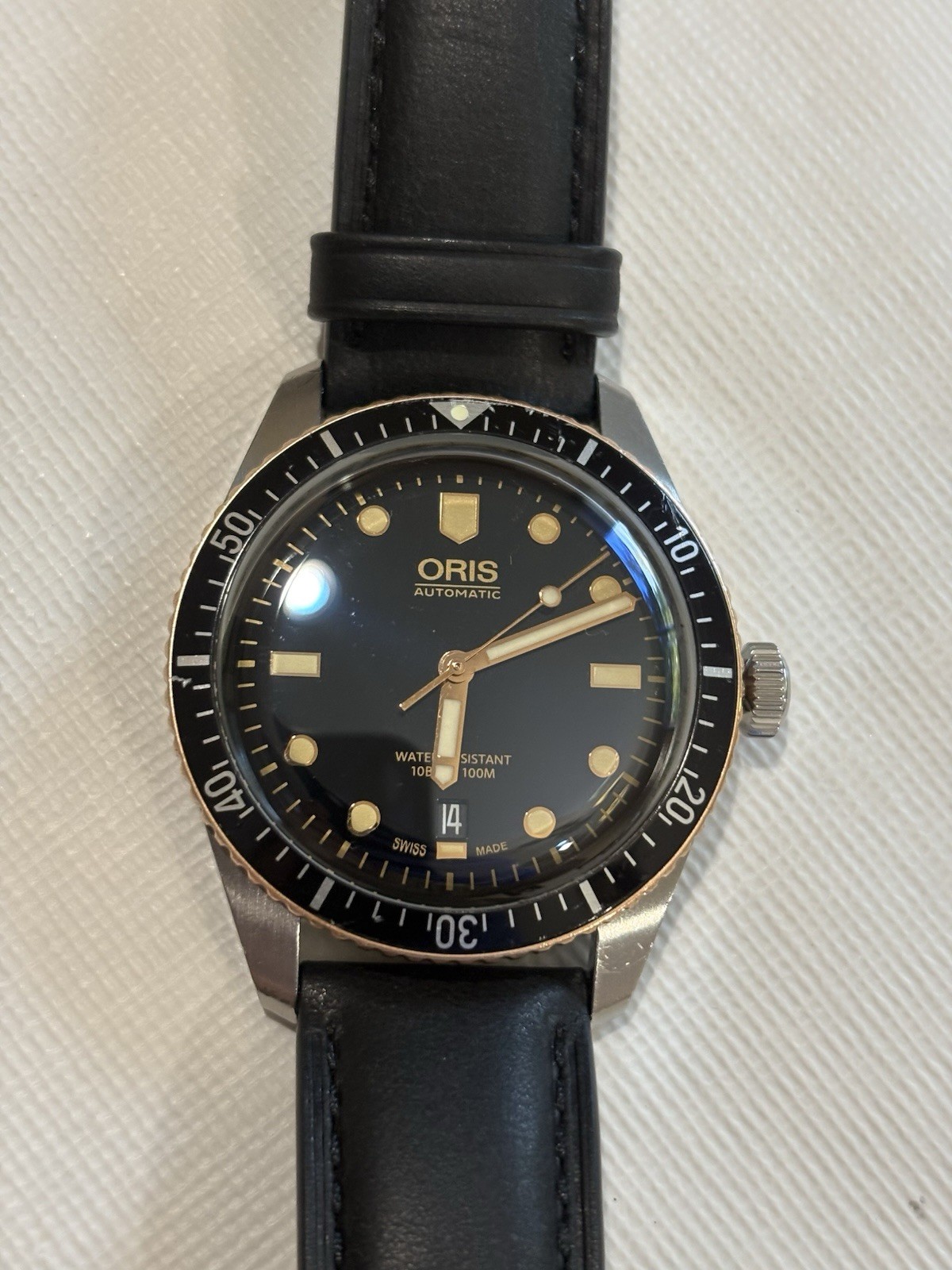 Oris Divers Sixty-Five 40mm Bronze Black Dial