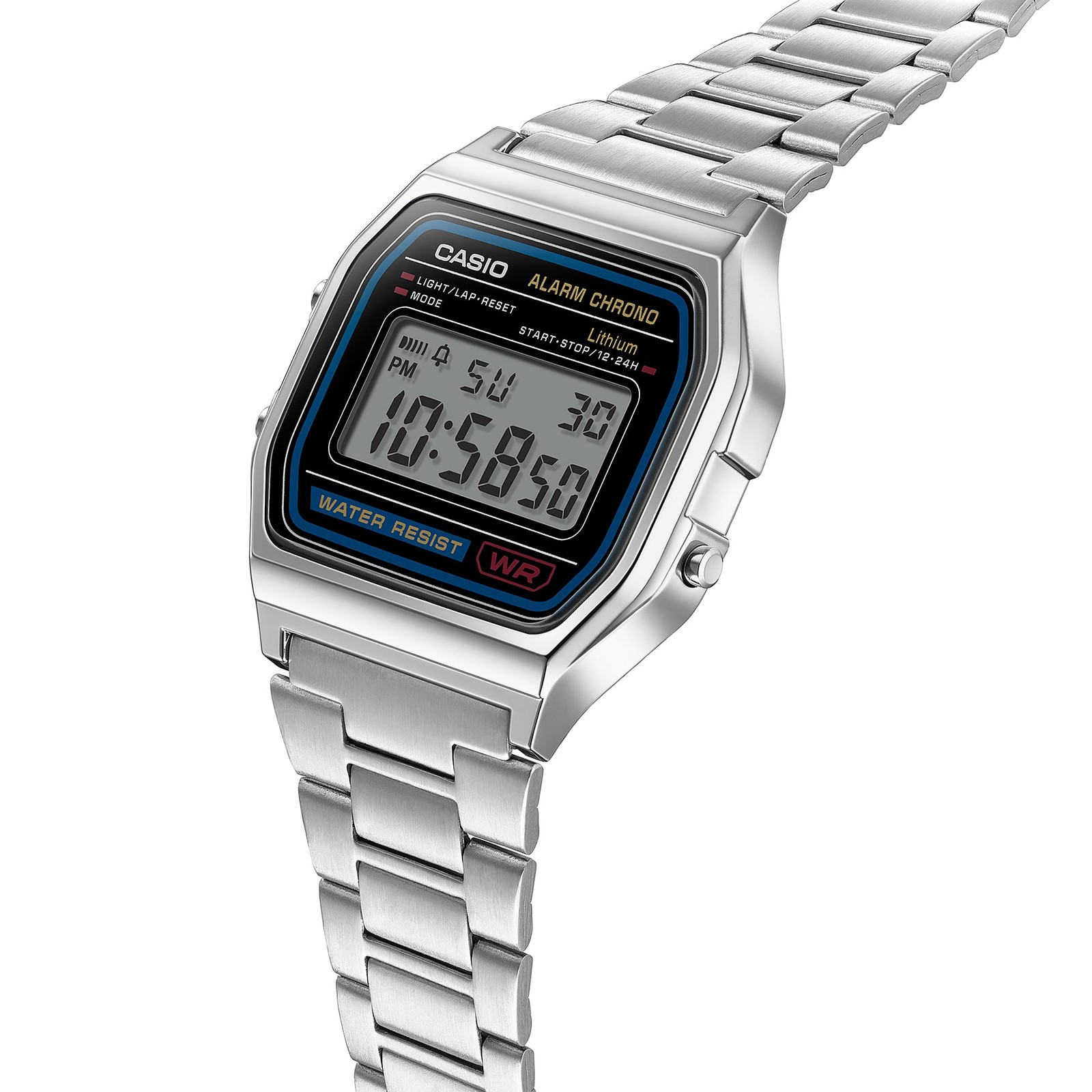 CASIO WATCH VINTAGE RETRO 80’s A158WA-1 A158 A158W A158WA WARANTY GENUINE