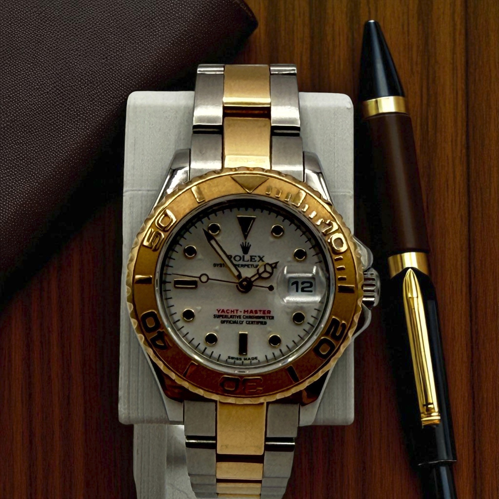2003 Rolex Yacht Master 29mm–Ref # 169623–Two-Tone Steel & 18k Gold–Complete Set