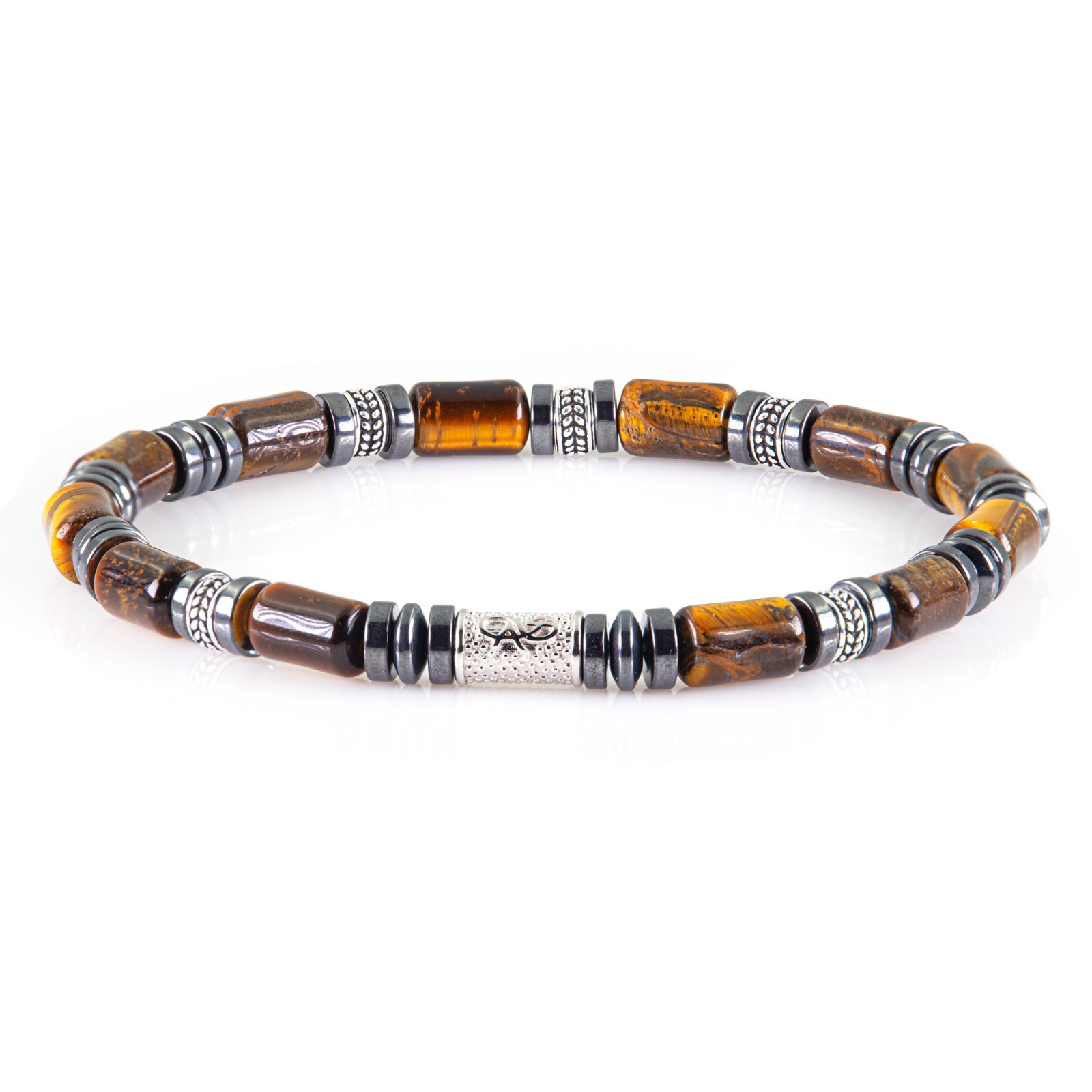 Tiger Eye 925 Sterling Silver Bracelet Bracelet Beaded Bracelet 6mm Women Men