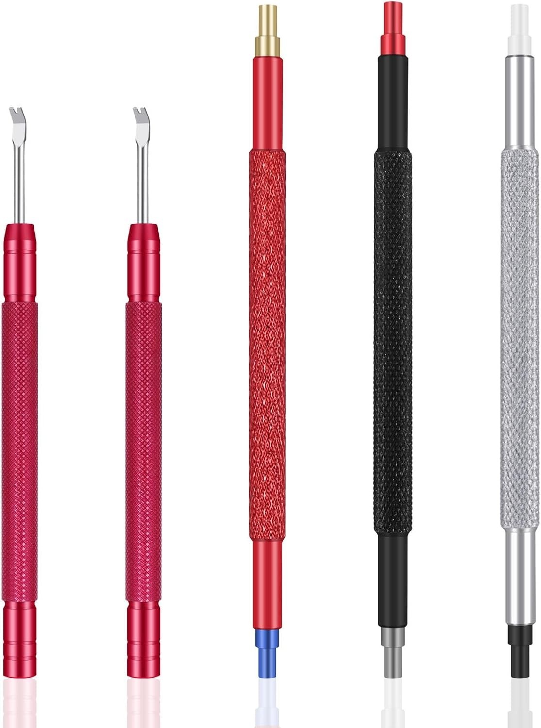 Compact 5-Piece Precision Watch Tool Kit for Easy DIY Maintenance and Repairs