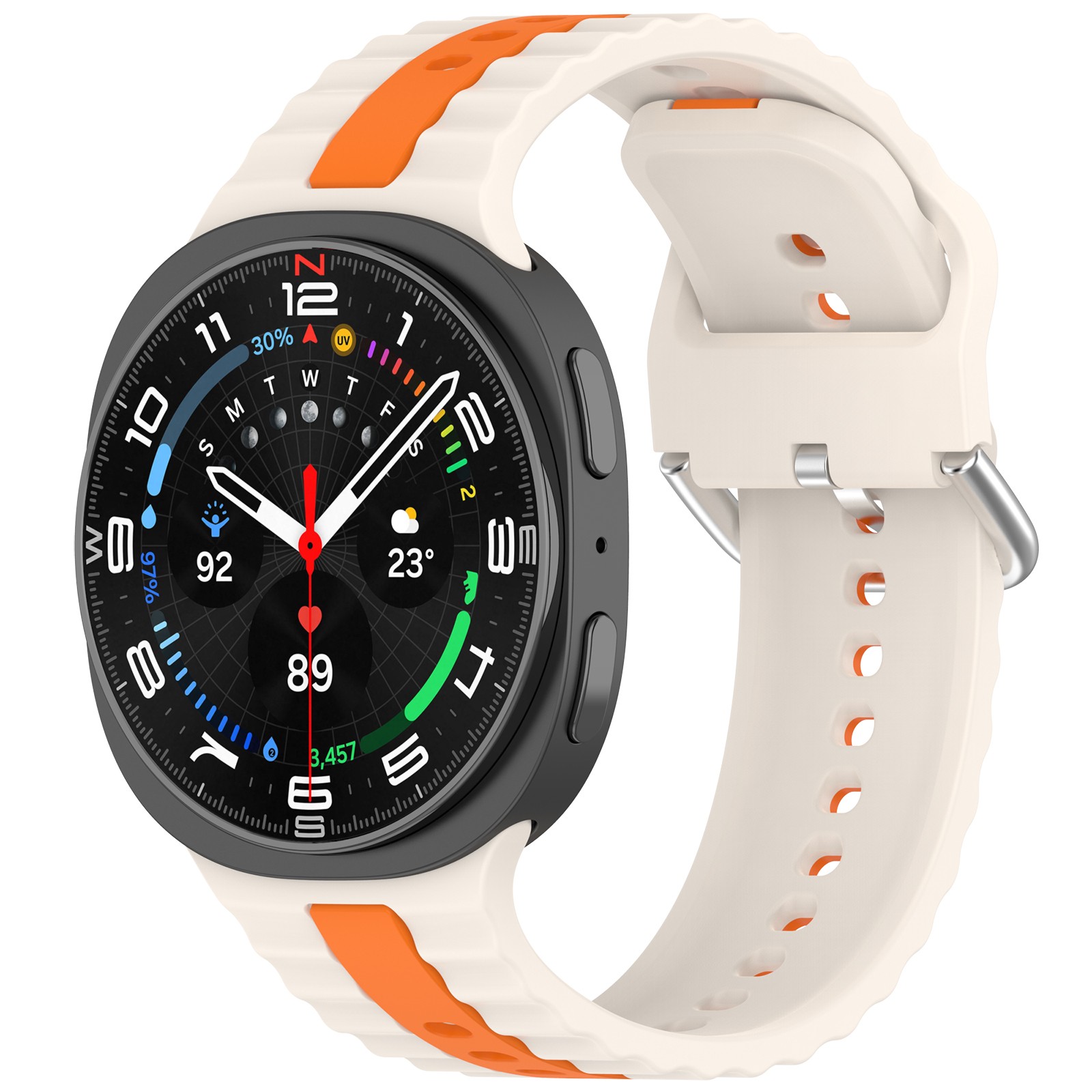 Sport Breathable Silicone Watch Band Strap For Samsung Galaxy Watch 8 40/44/46mm