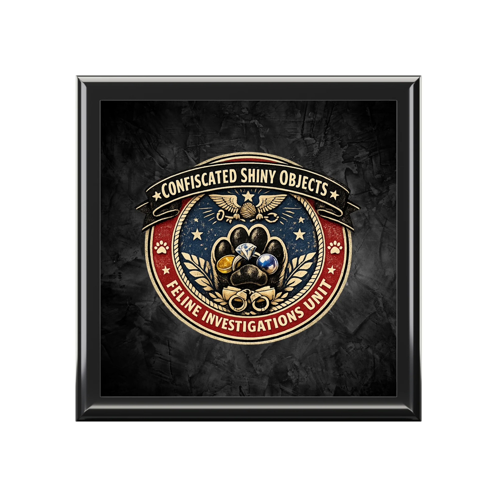 Confiscated Shiny Objects Jewelry Box